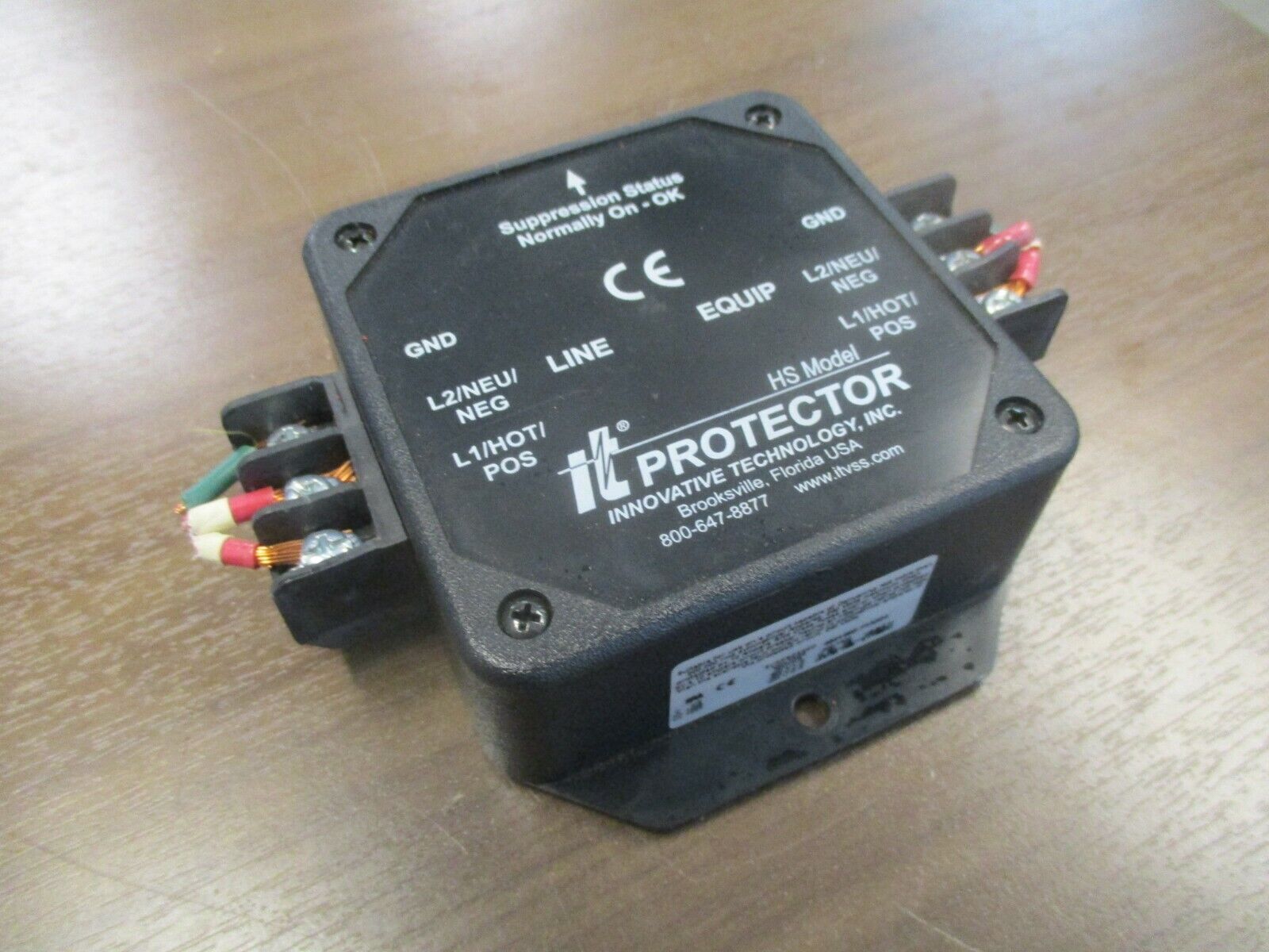 Innovative Technology IT Protector HS Model Surge Suppressor HS-120-10A Used