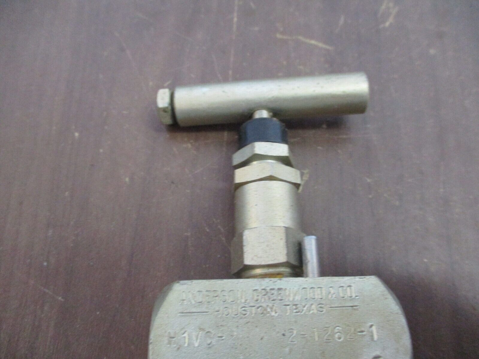 Anderson Greenwood H1VC-2 Needle Valve 2-1262-1 6000PSI 200°F Used