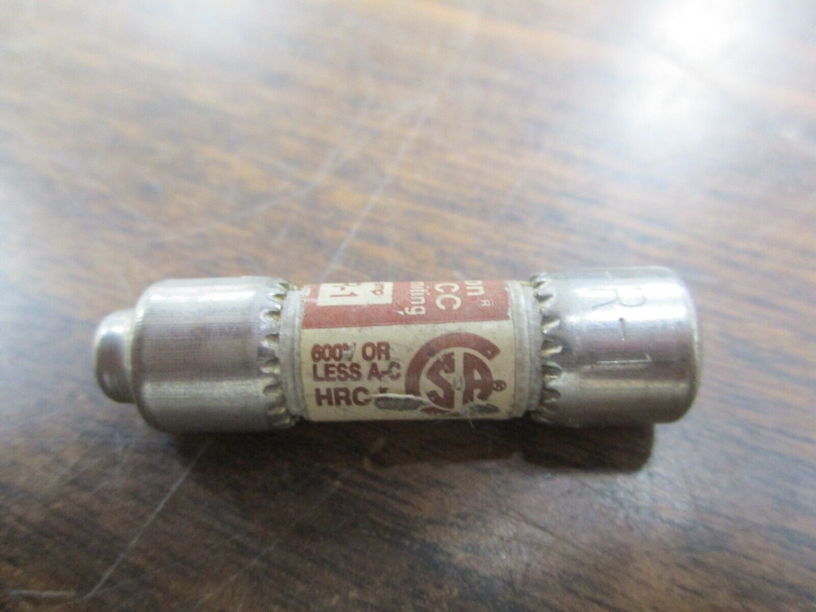 Bussmann Limitron Fuse KTK-R-1 1A 600V *Lot of 10* Used