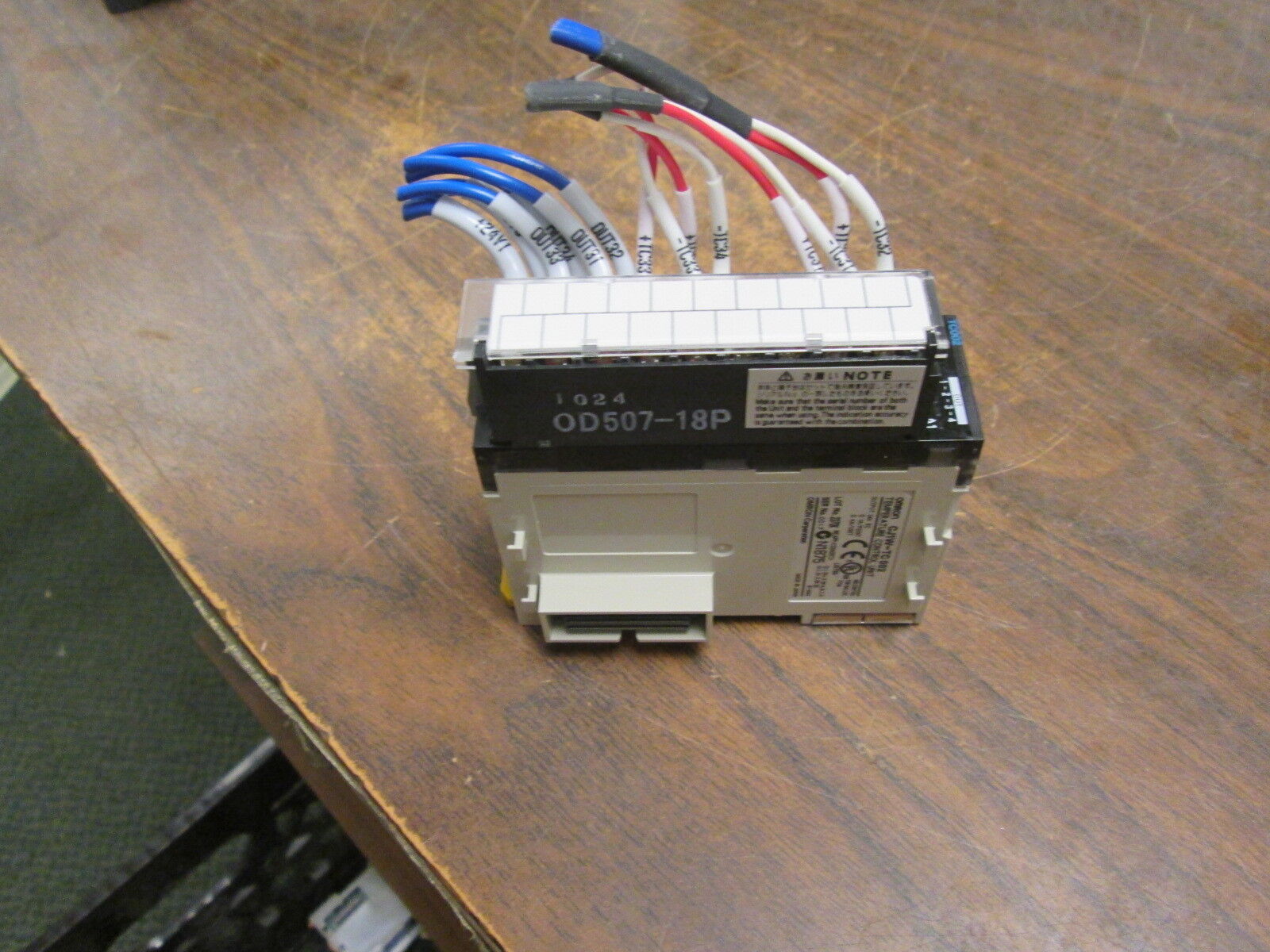 Omron Temperature Control Unit CJ1W-TC 002 Used
