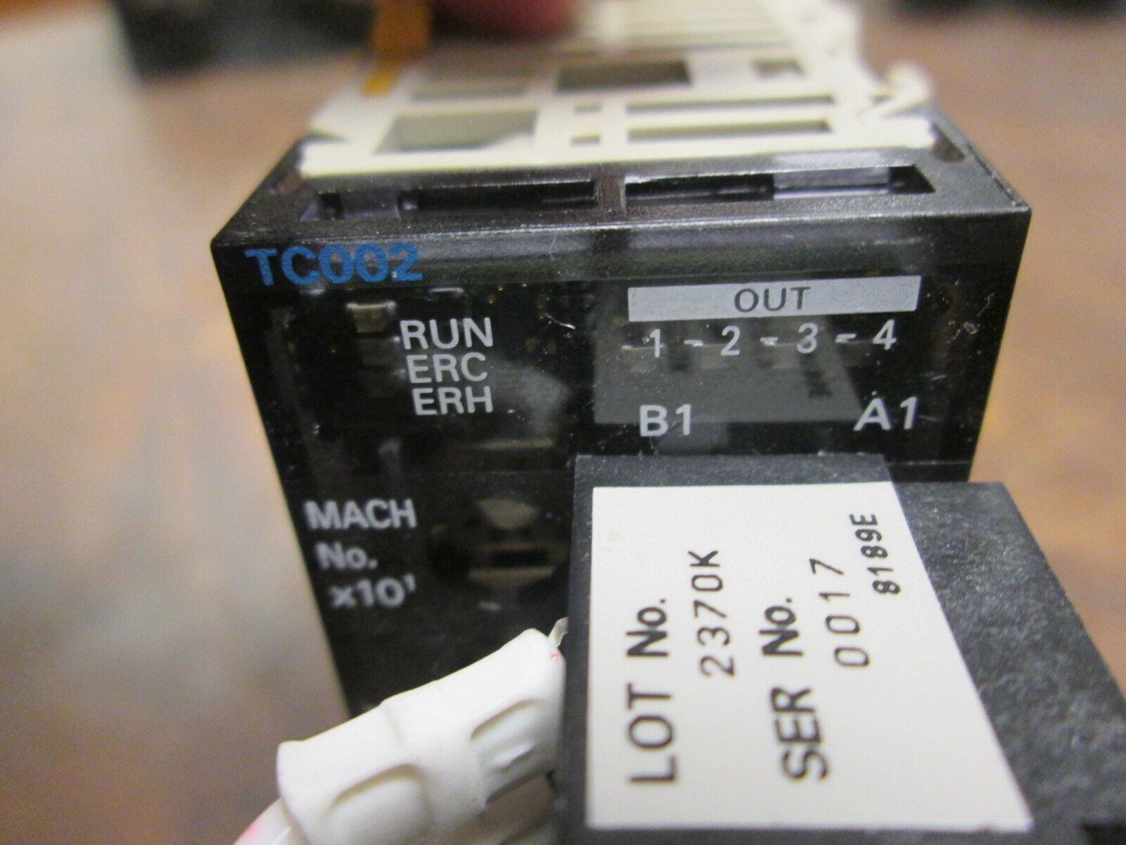 Omron Temperature Control Unit CJ1W-TC 002 Used