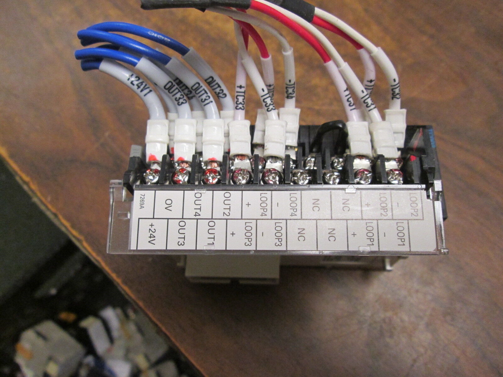 Omron Temperature Control Unit CJ1W-TC 002 Used