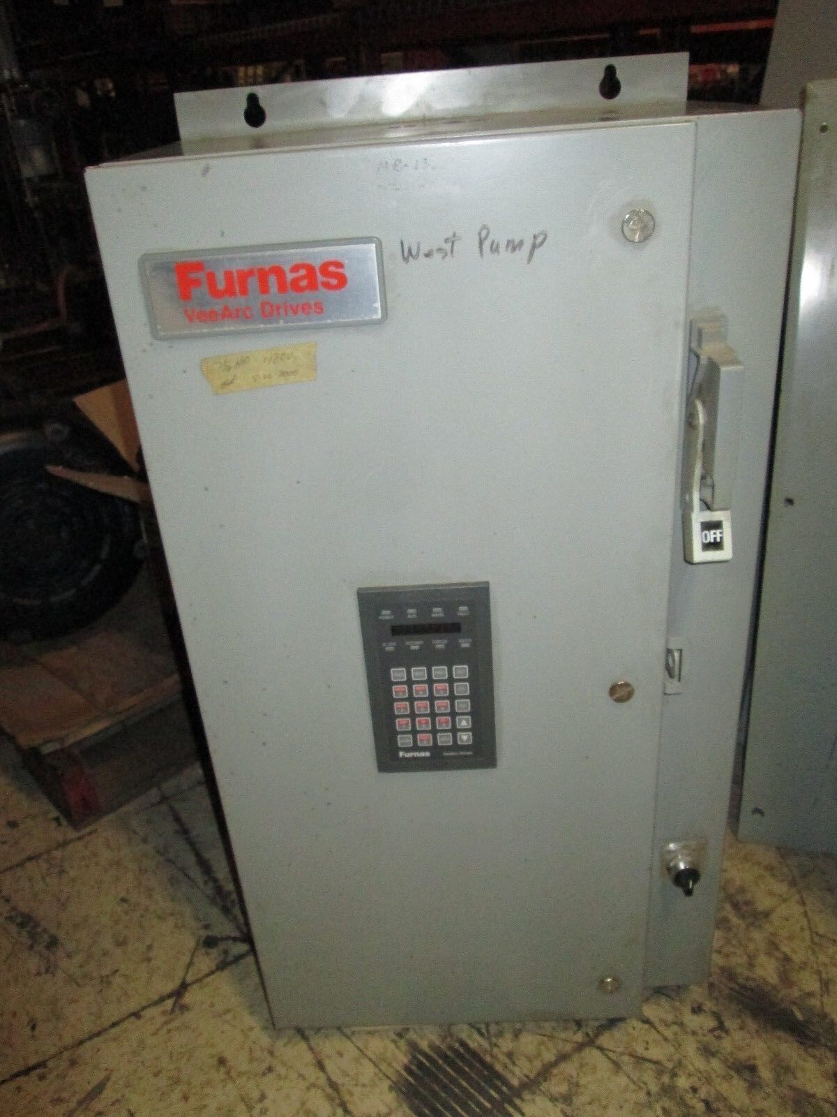 Furnas AC Drive w/ Bypass MCG421-3M4-0101000 7-1/2HP Used