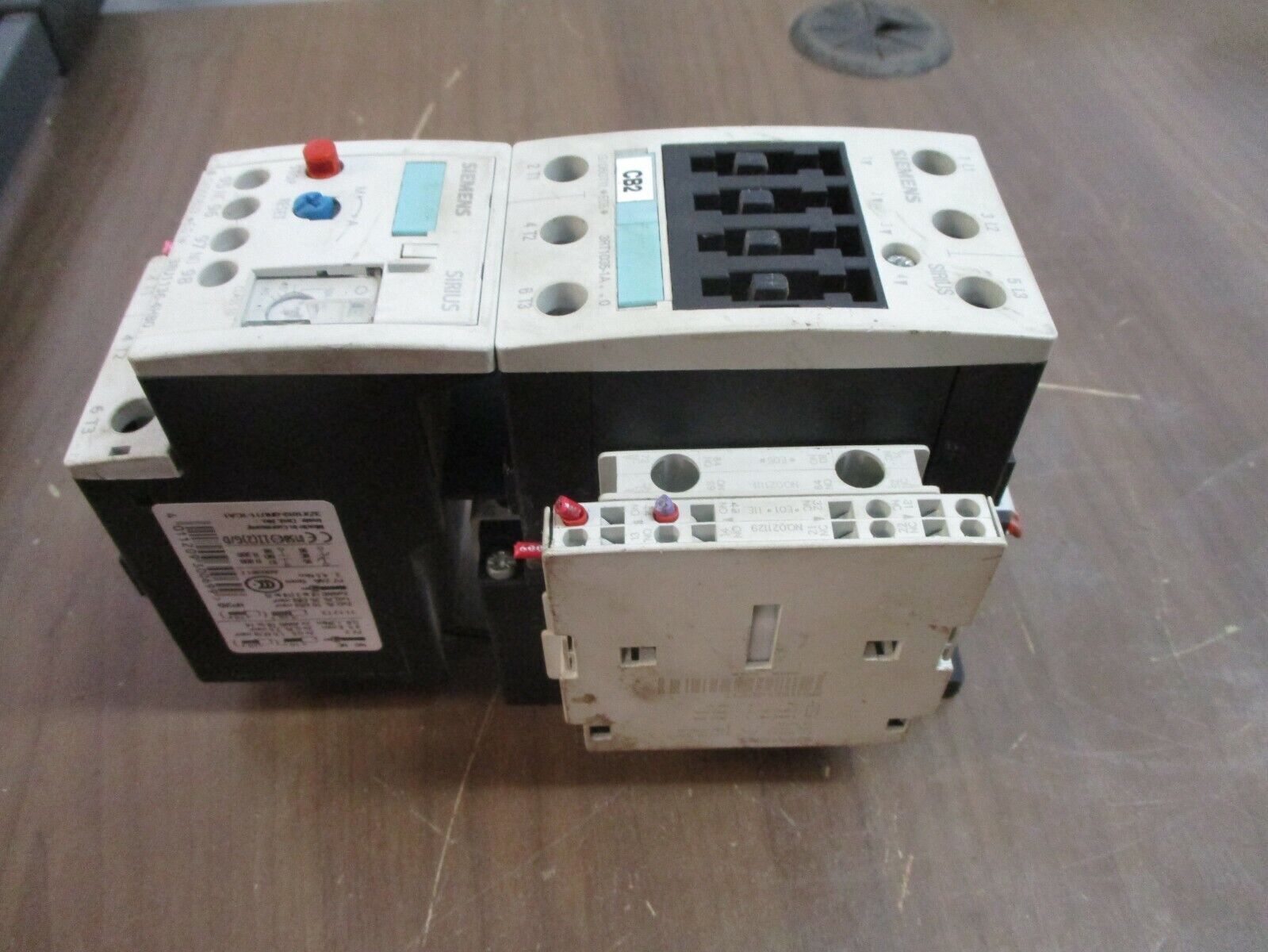 Siemens Sirius Starter 3RT1035-1A..0 / 3RU1136-4HB0 24V Coil Trip: 40-50A 600V