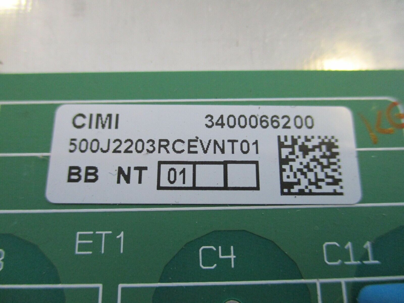 MGE CUMI Relay Board 34000660XD-2BA Used