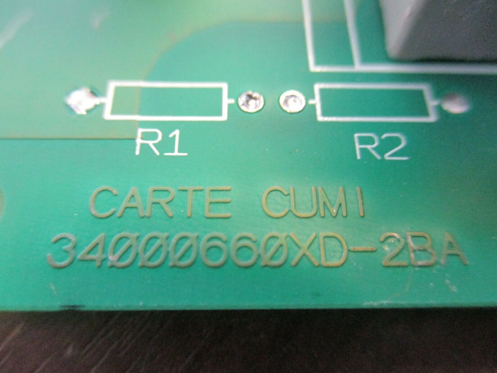 MGE Relay CUMI Board 34000660XD-2BA Used