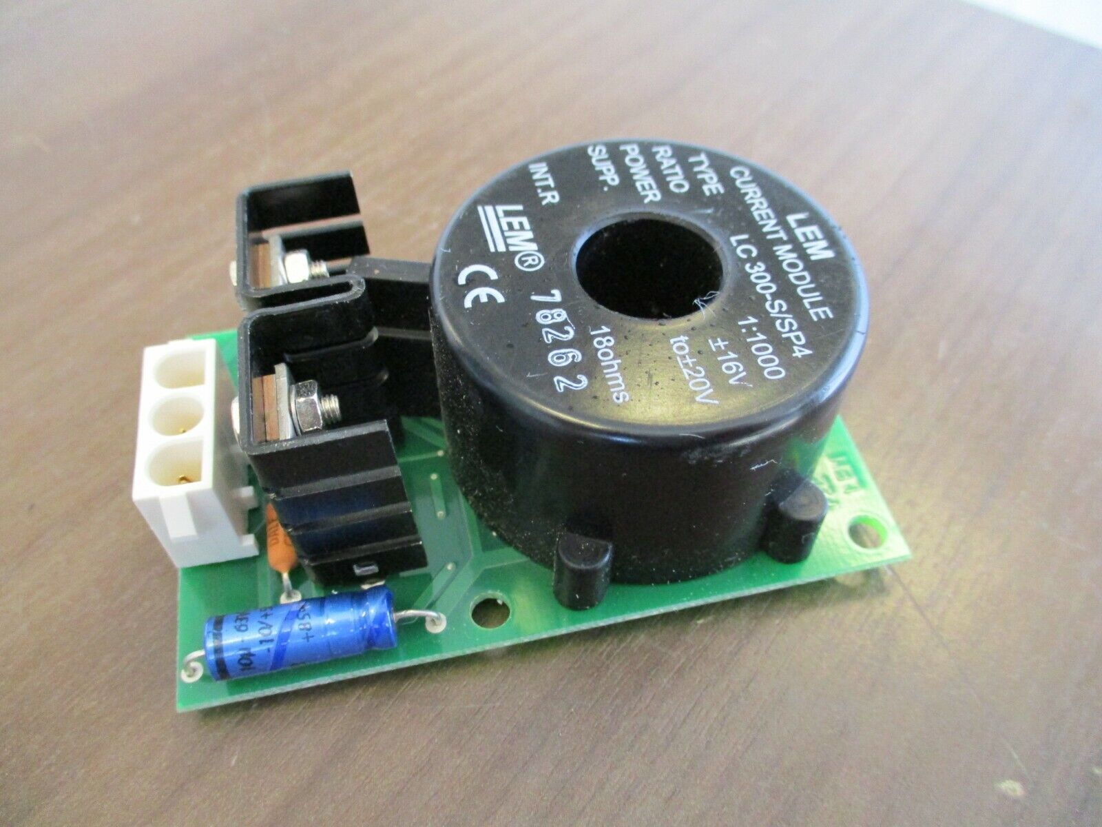 LEM Current Module LC 300-S/SP4 Ratio 1:1000 16-20V Used