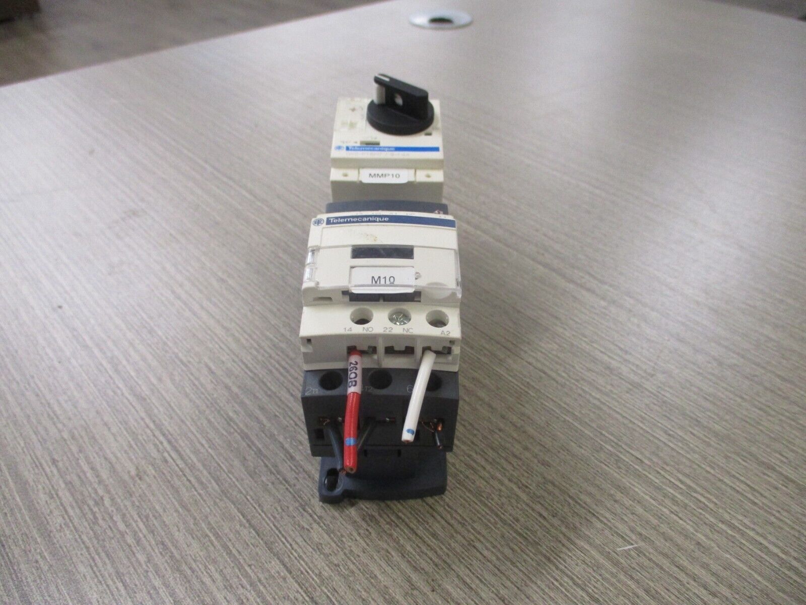 Telemecanique LC1D12 / GV2-P16H7 120 V Coil Trip : 9-14A Used.