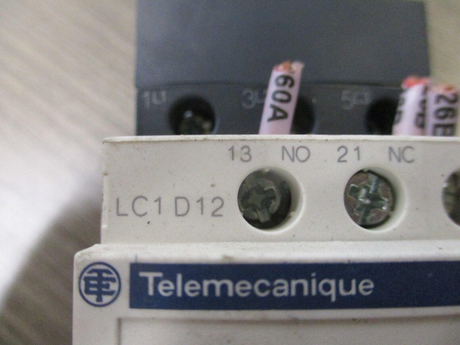Telemecanique LC1D12 / GV2-P16H7 120 V Coil Trip : 9-14A Used.