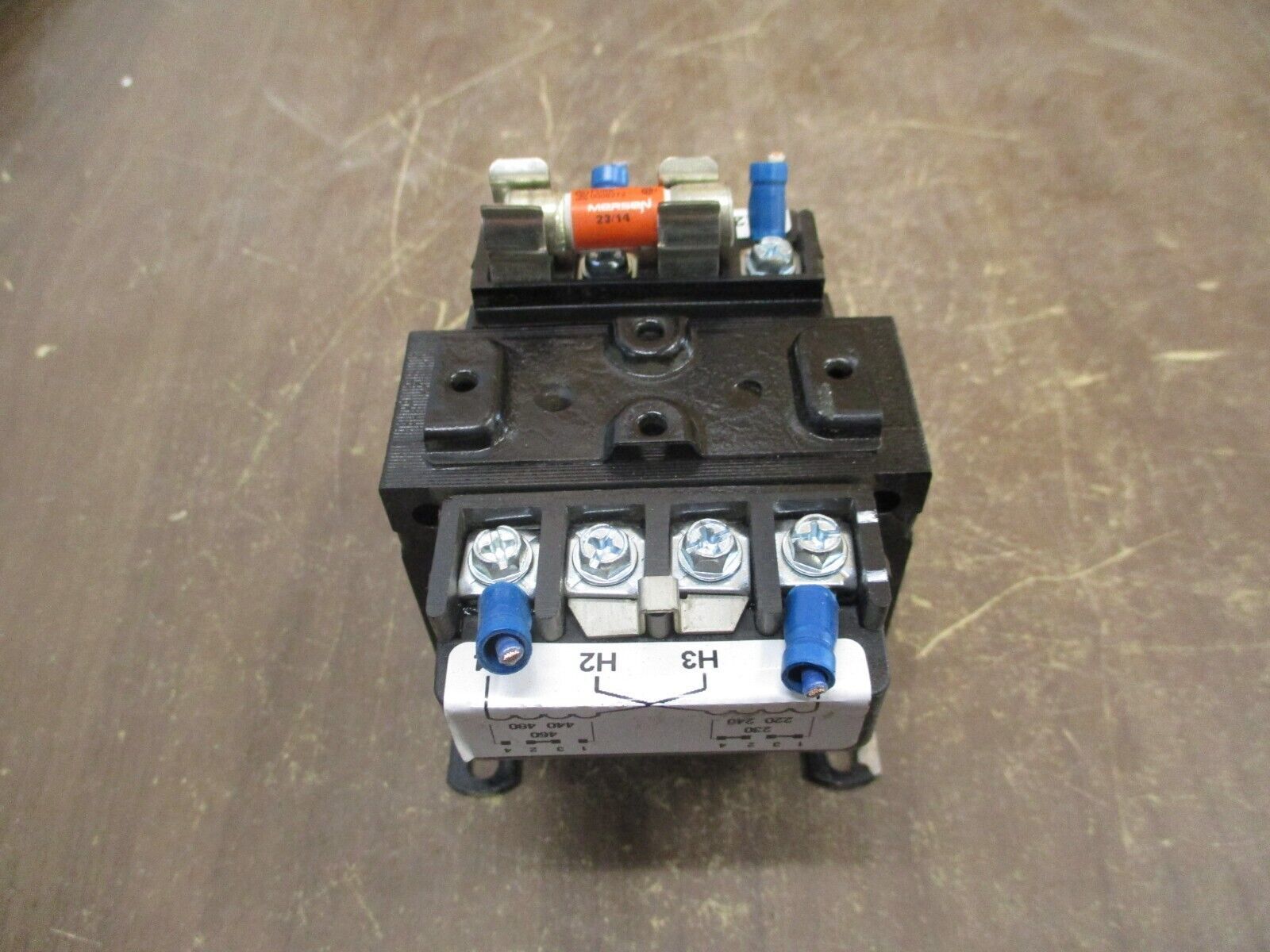 Jefferson Transformer 631-1101-000 50VA Pri: 240-480V Sec: 120V 50/60Hz Used