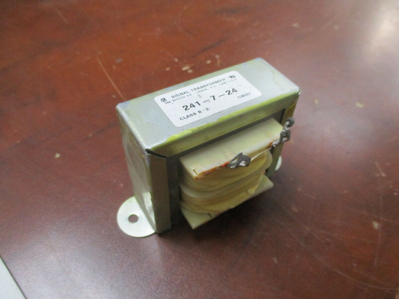 Signal Transformer Control Transformer 241-7-24 Class B-3 Used