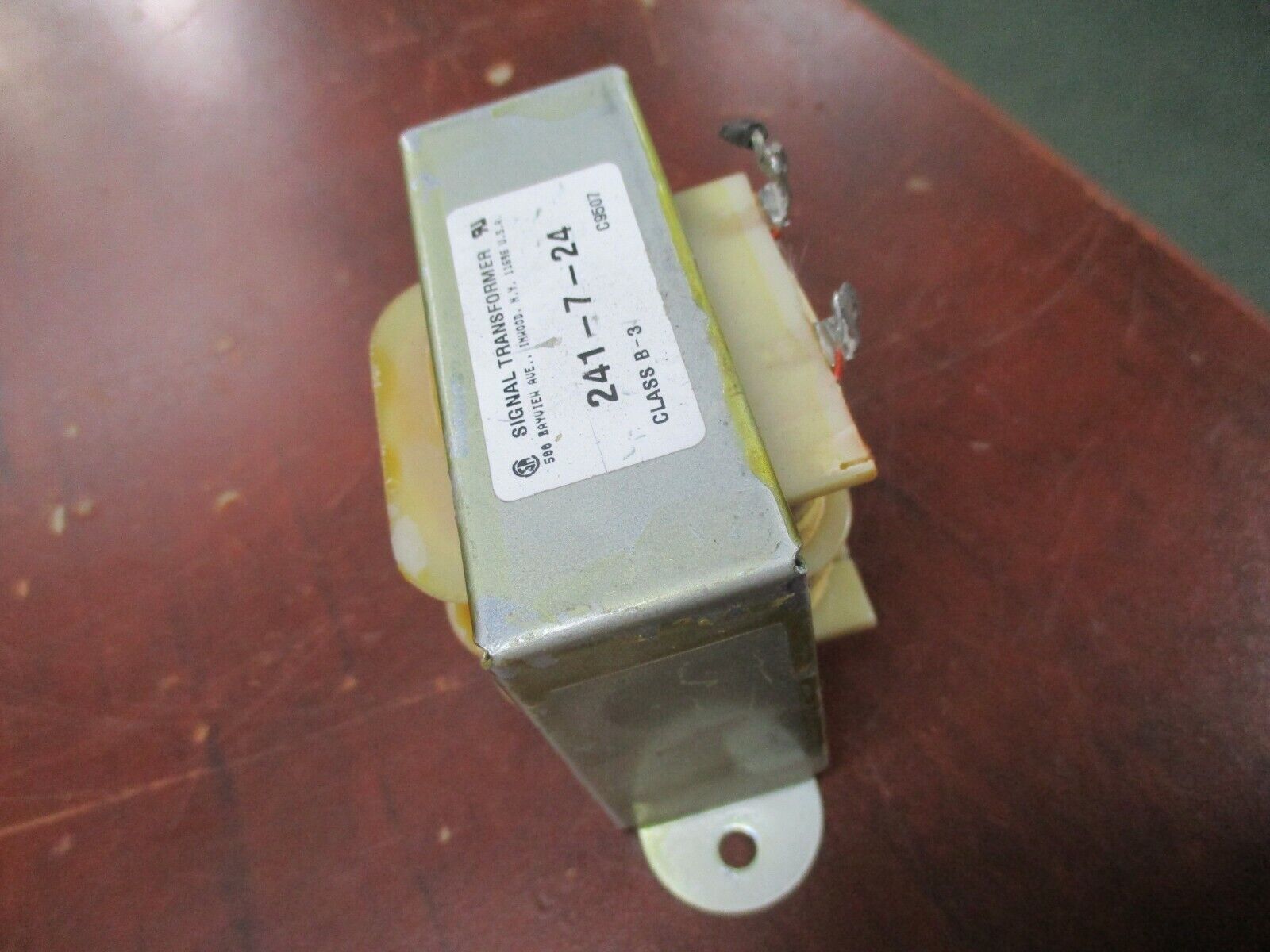 Signal Transformer Control Transformer 241-7-24 Class B-3 Used