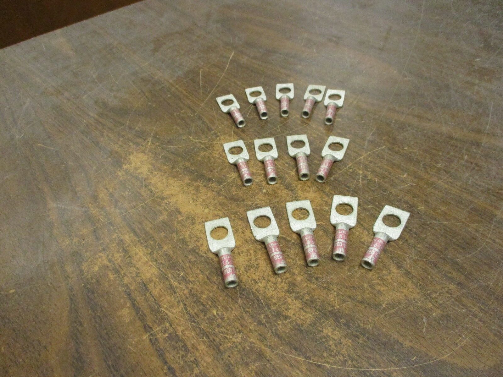 Burndy Crimp Lug YA8CTC38 8 STR *Lot of 14* New Surplus