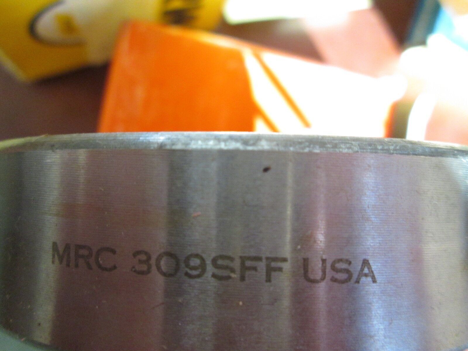 MRC Ball Bearing 309SFF Inside Diameter 45MM Outside Diameter 100MM New Surplus