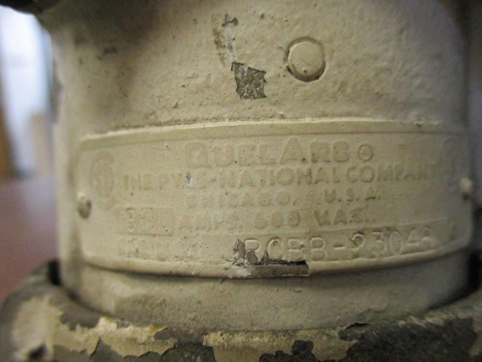 Pyle-National Receptacle w/Base JRCBB-23046 30A 600V 4W Used