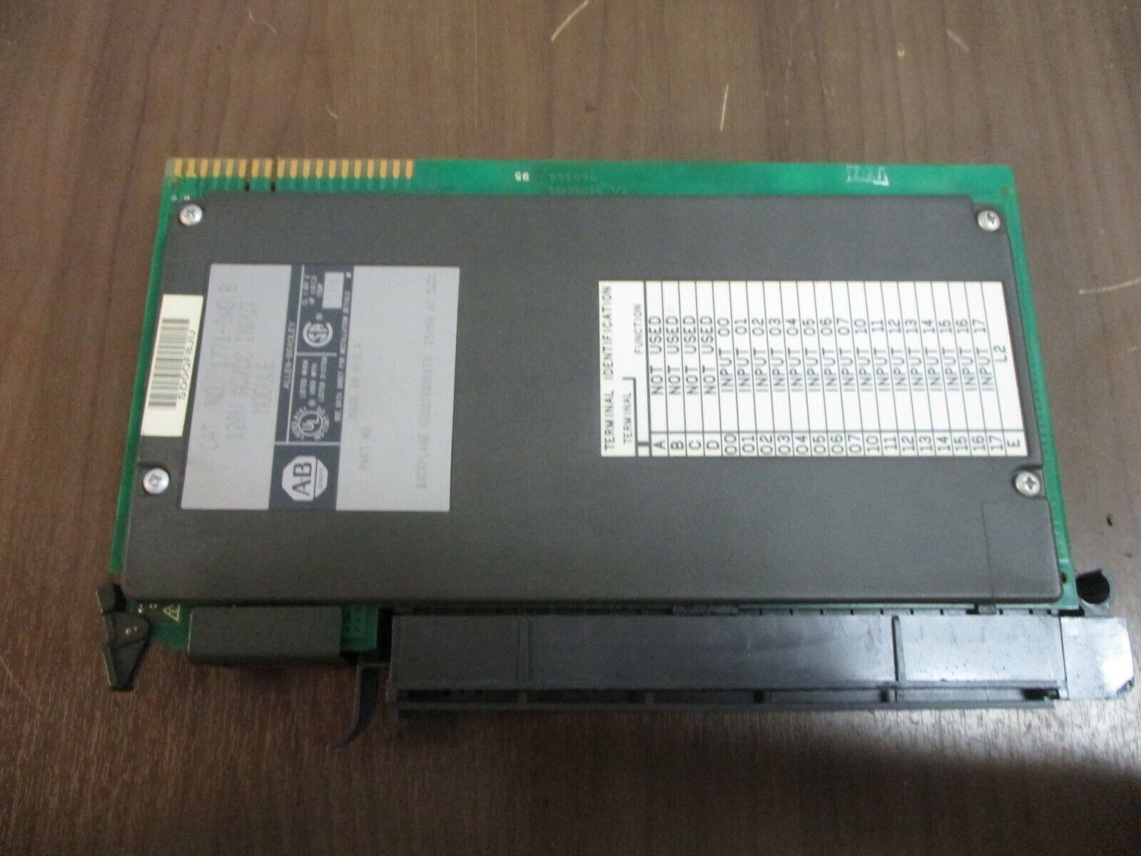 Allen-Bradley AC/DC Input Module 1771-IAD B 120V 250mA@5VDC Used