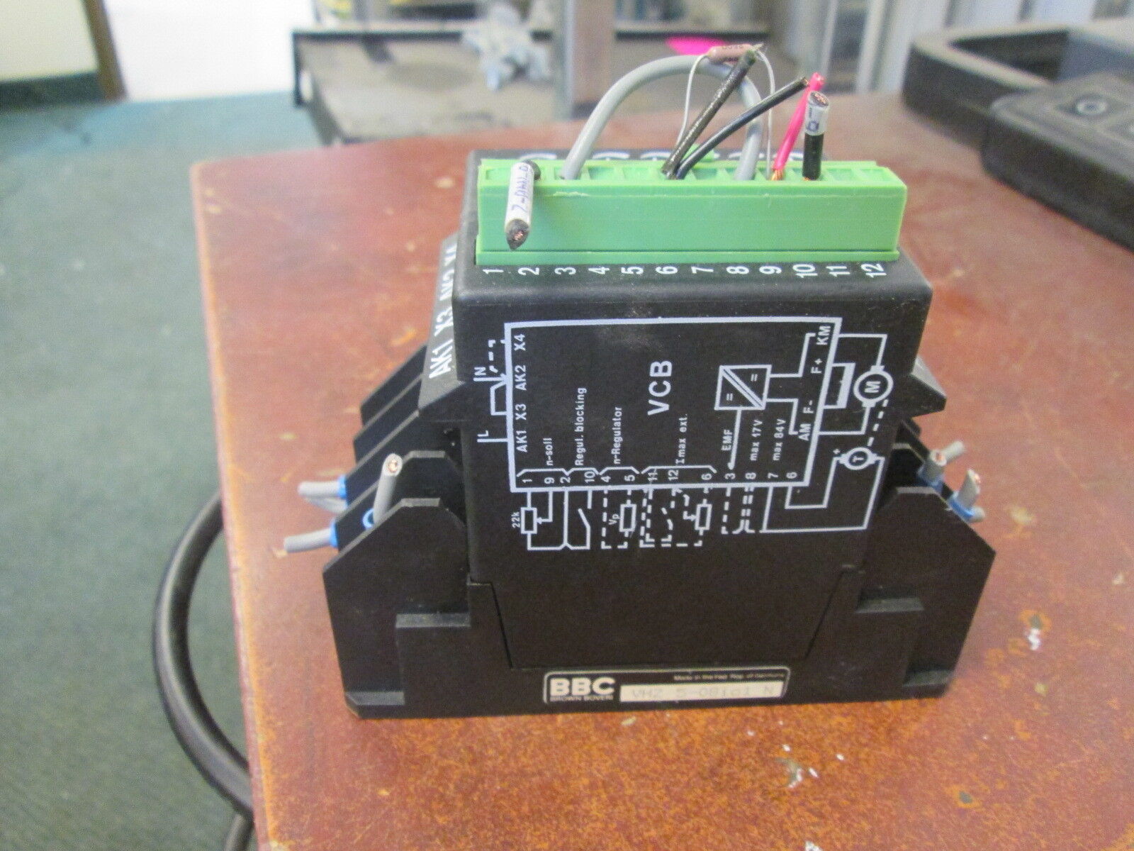 BBC Veritron Conversion Unit VCB 1131 Input:220/230VAC 50/60Hz Output: 185VDC 5A