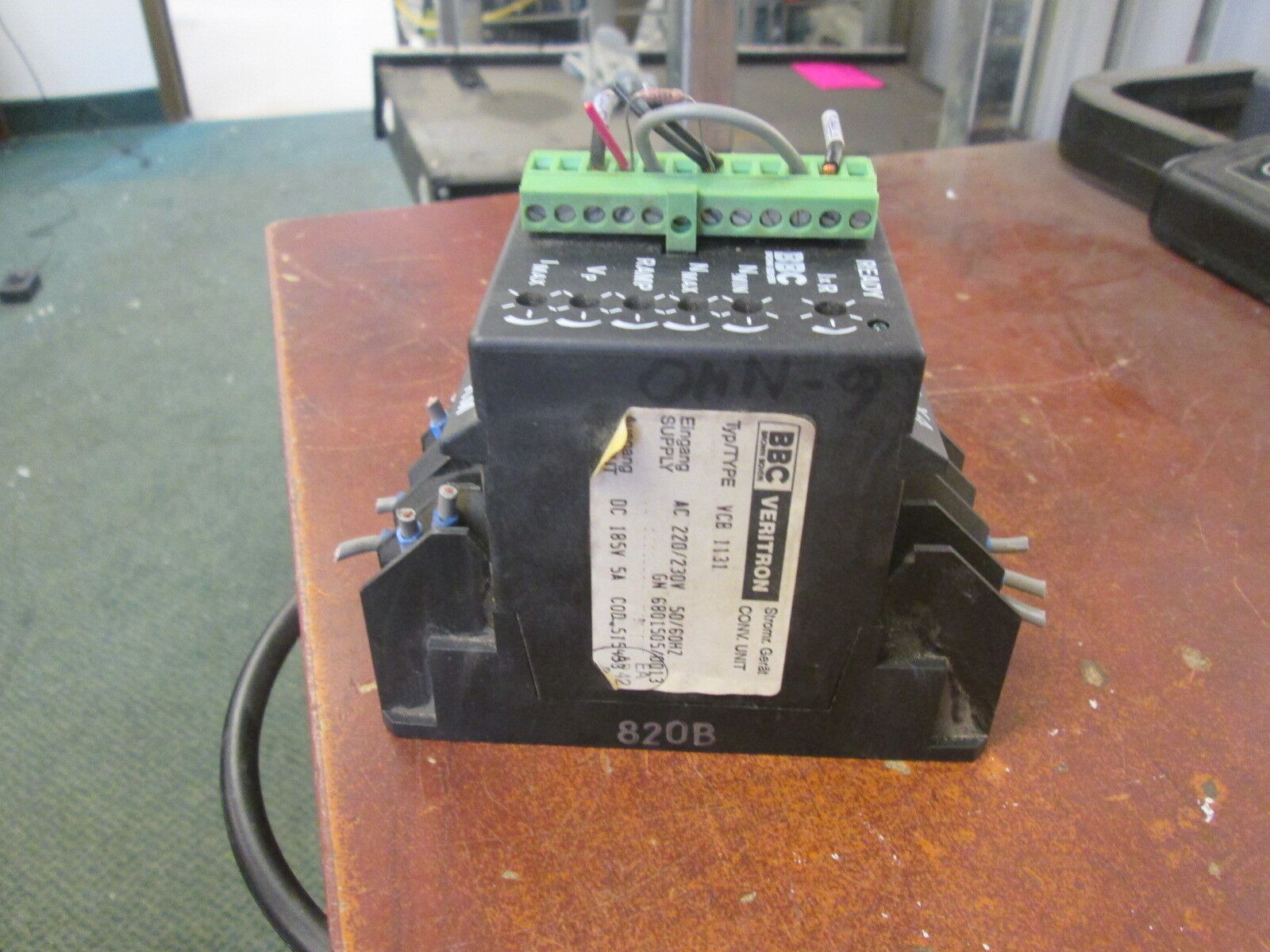 BBC Veritron Conversion Unit VCB 1131 Input:220/230VAC 50/60Hz Output: 185VDC 5A