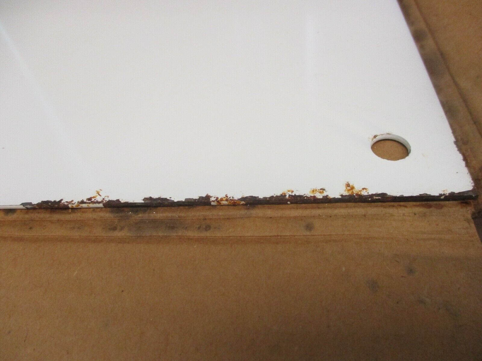 Hoffman Backplate A-20P20 Size: 17x17" New Surplus *Some Shelf Wear*