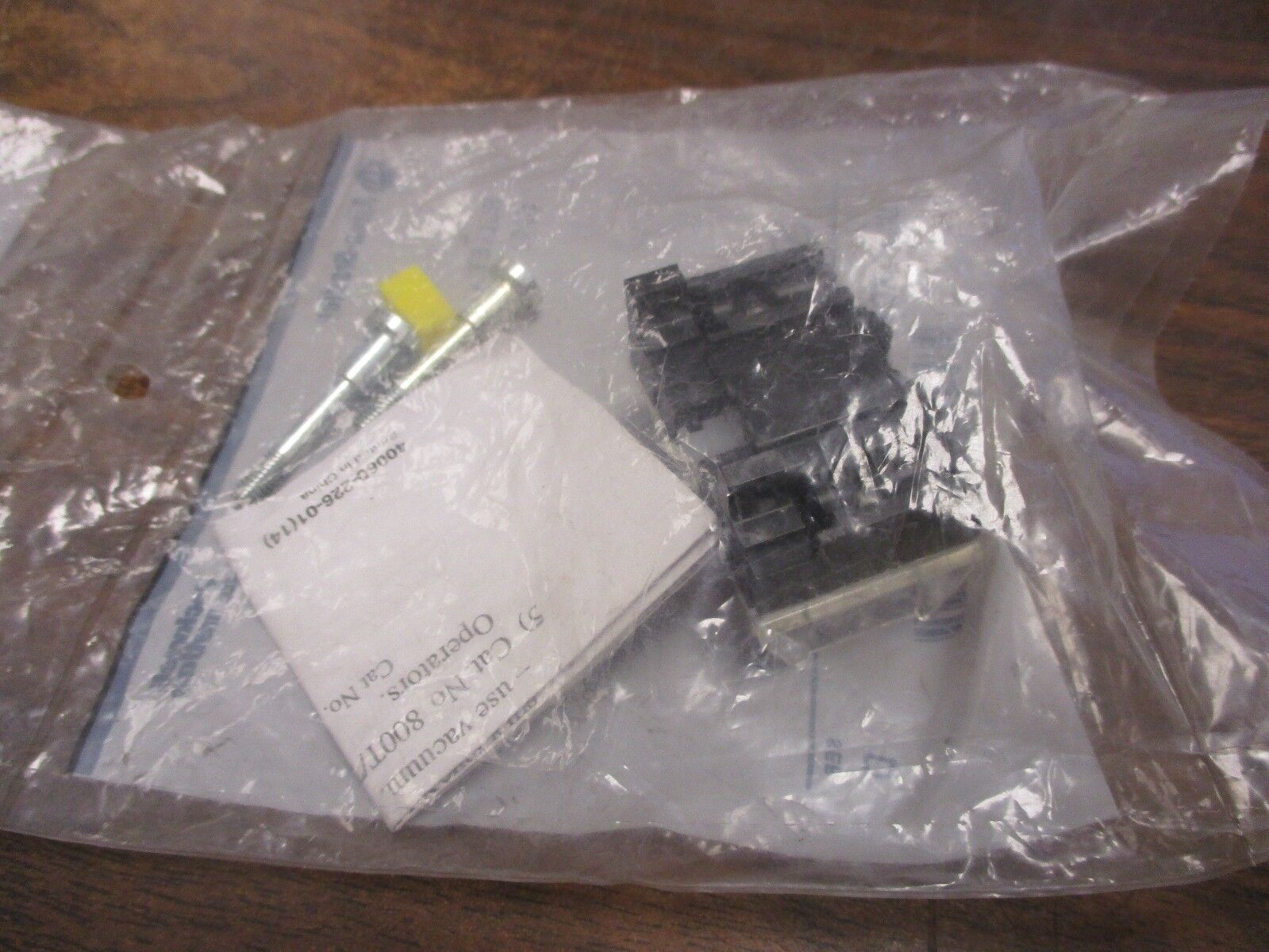 Allen-Bradley Shallow Contact Block 800T-XD1 Ser D *Lot of 3* New Surplus