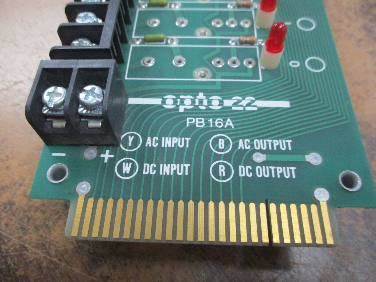 Opto 22 I/O Module PB16A Used