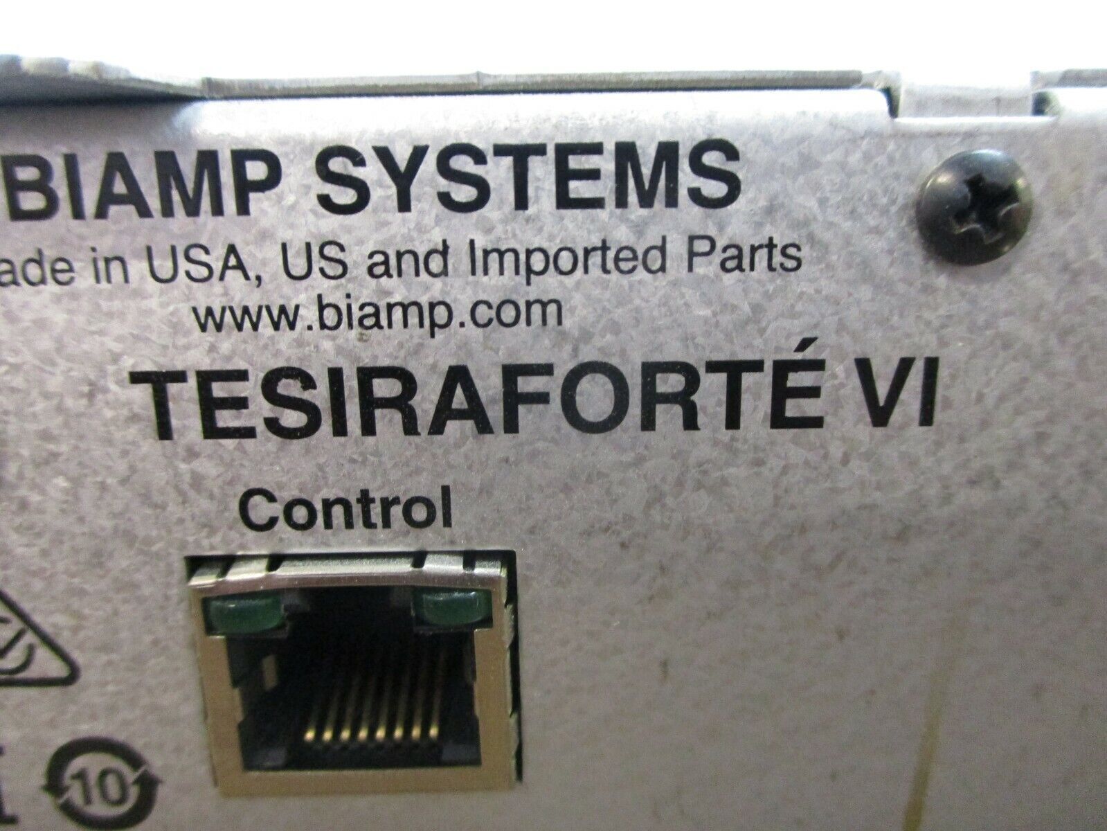 Biamp Systems Digital Audio Server TESIRAFORTE VI Used