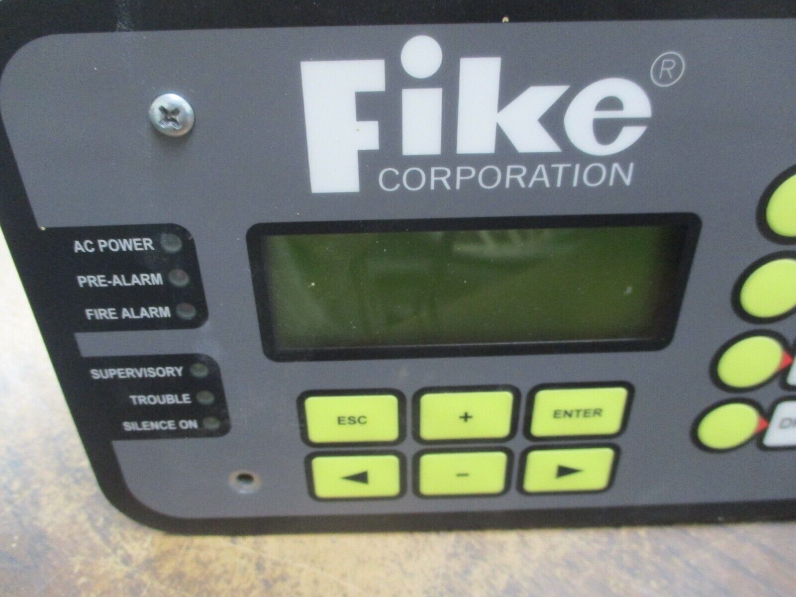 Fike Corporation Control Unit 737196012 *Missing (1) Cover Screw* Used