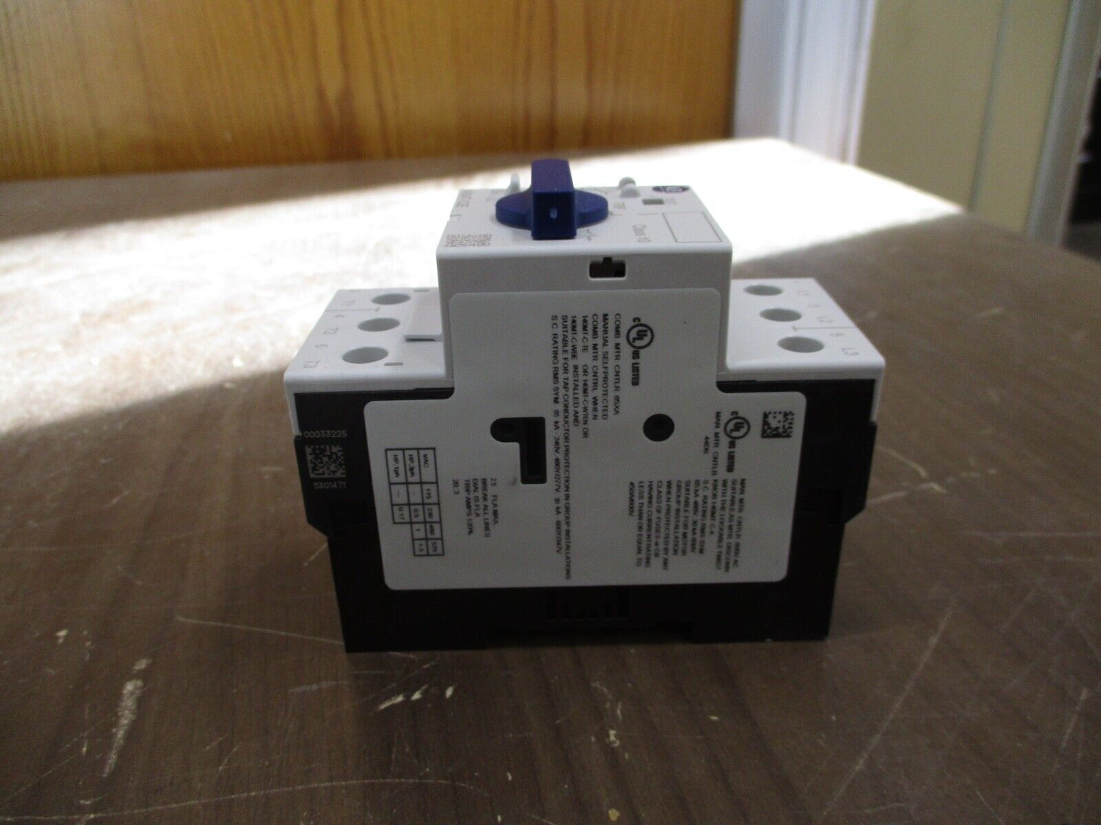 Allen-Bradley Manual Motor Protector 140MT-C3E-B25 Ser. A Trip: 1.6-2.5A