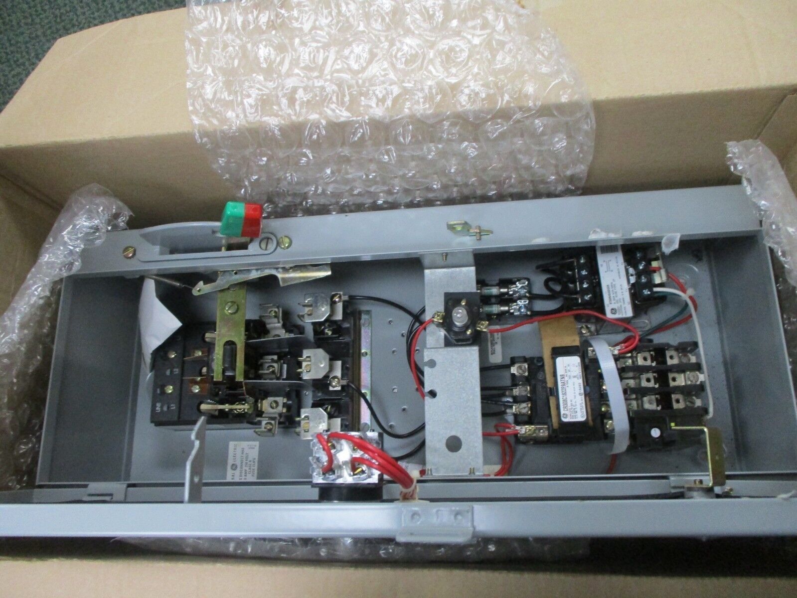 GE Fusible Size 1 Combination CR308C1822PAATNB 120V Coil 27A 600V New Surplus