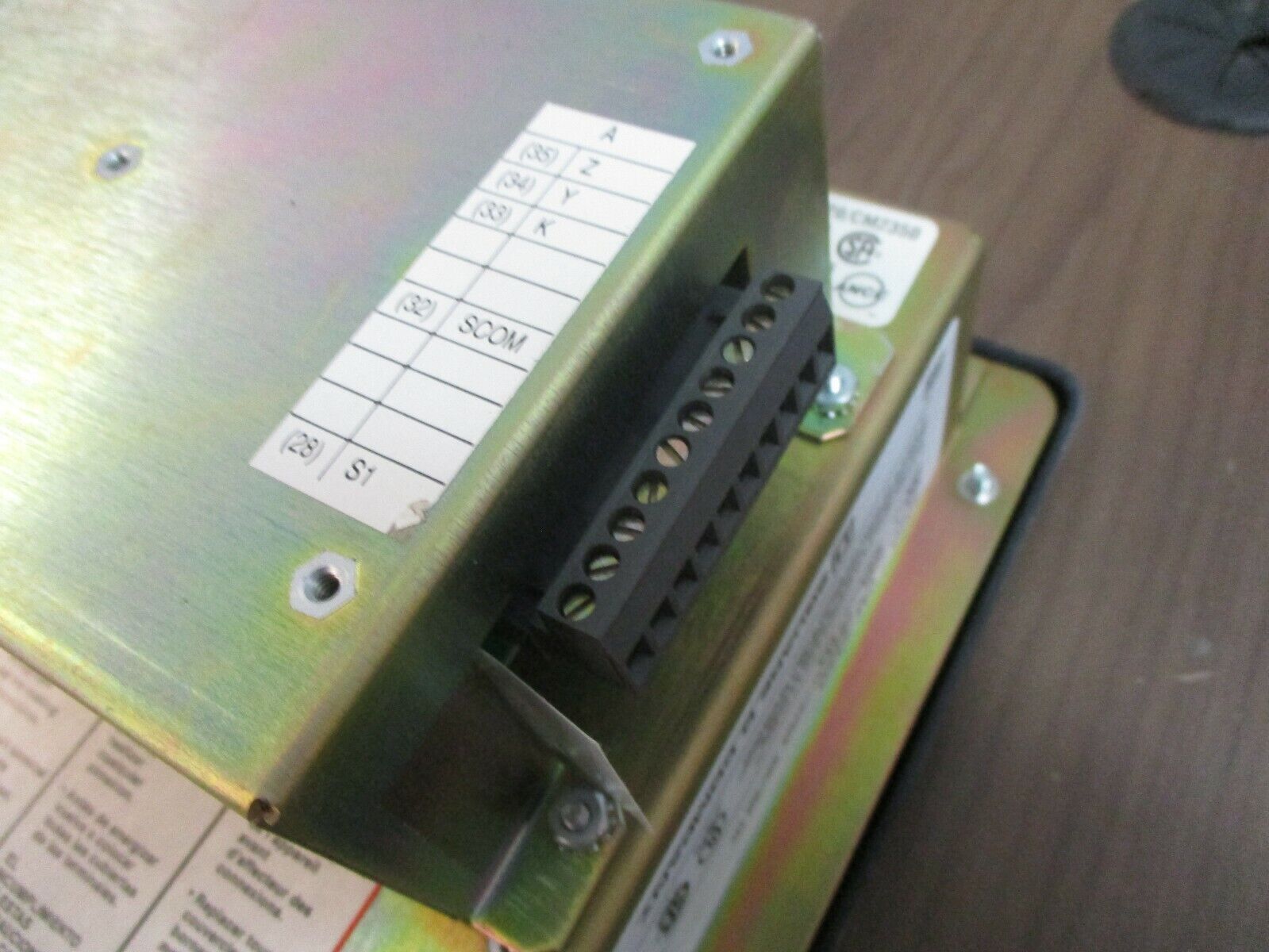 Square D PowerLogic Circuit Monitor 3020 CM-2350 w/ 3020 IOM-11 Module, Used