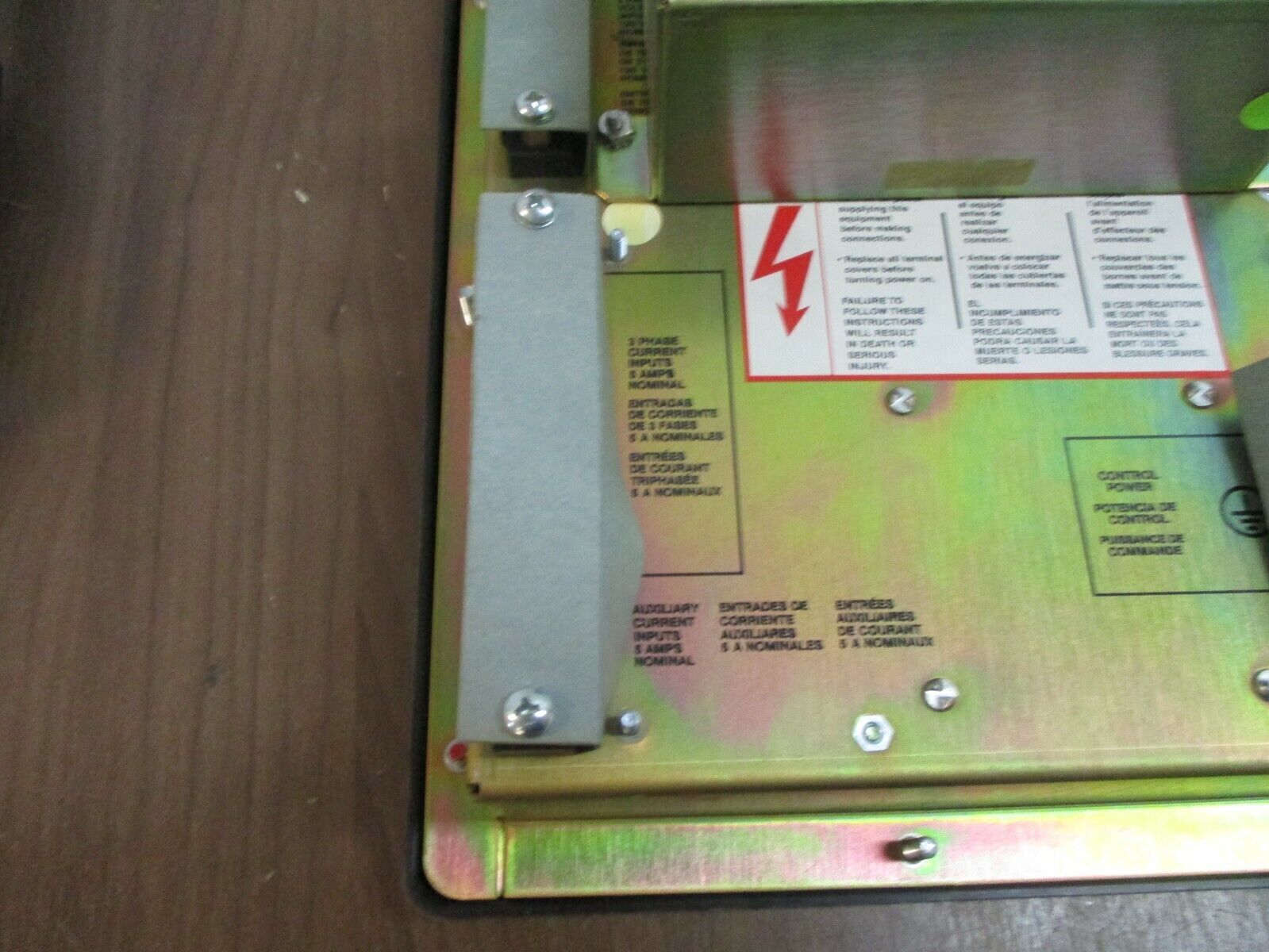 Square D PowerLogic Circuit Monitor 3020 CM-2350 w/ 3020 IOM-11 Module, Used