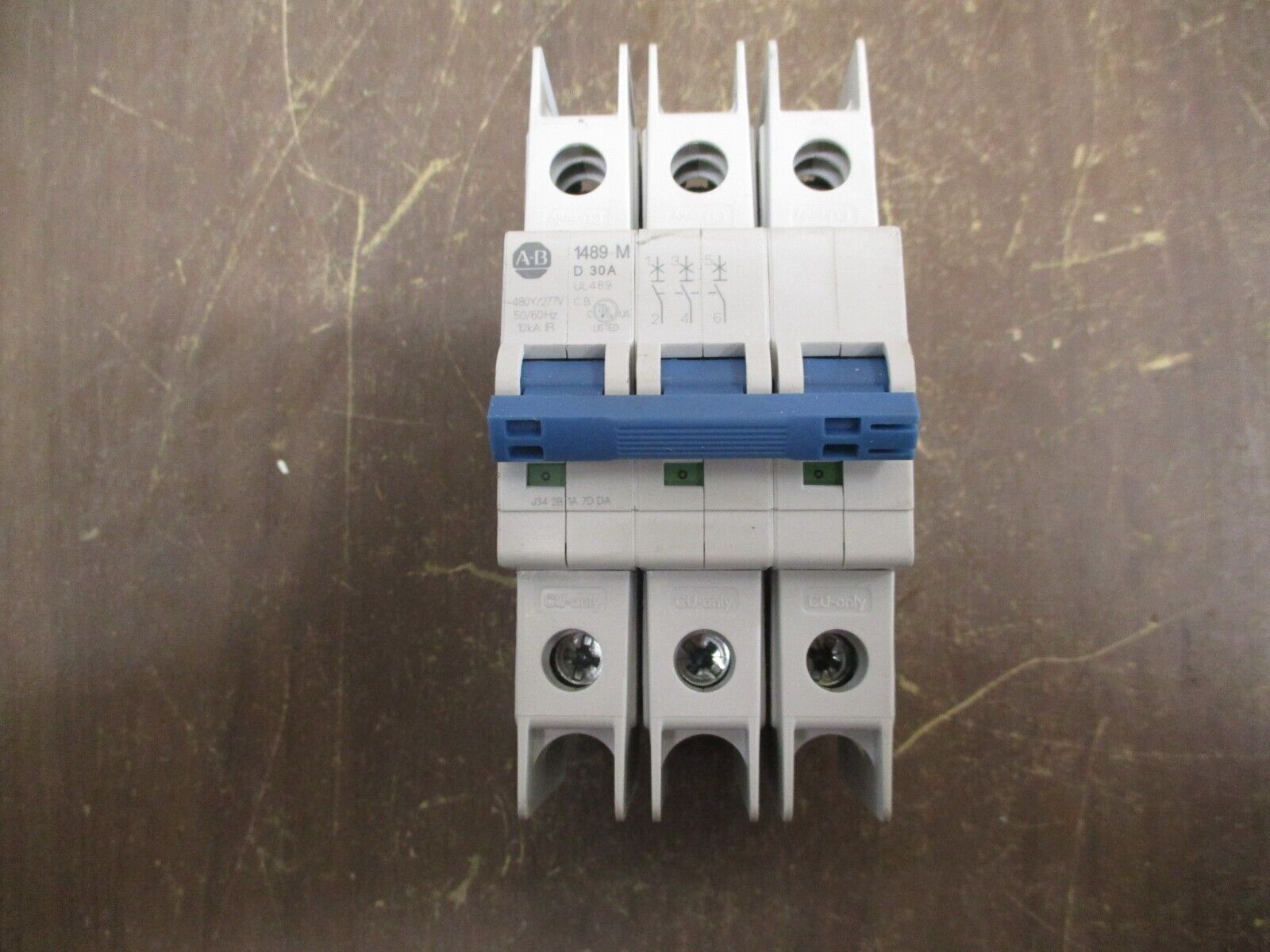 Allen-Bradley Circuit Breaker 1489-M3D300 Ser. D 30A 240V 3P New Surplus