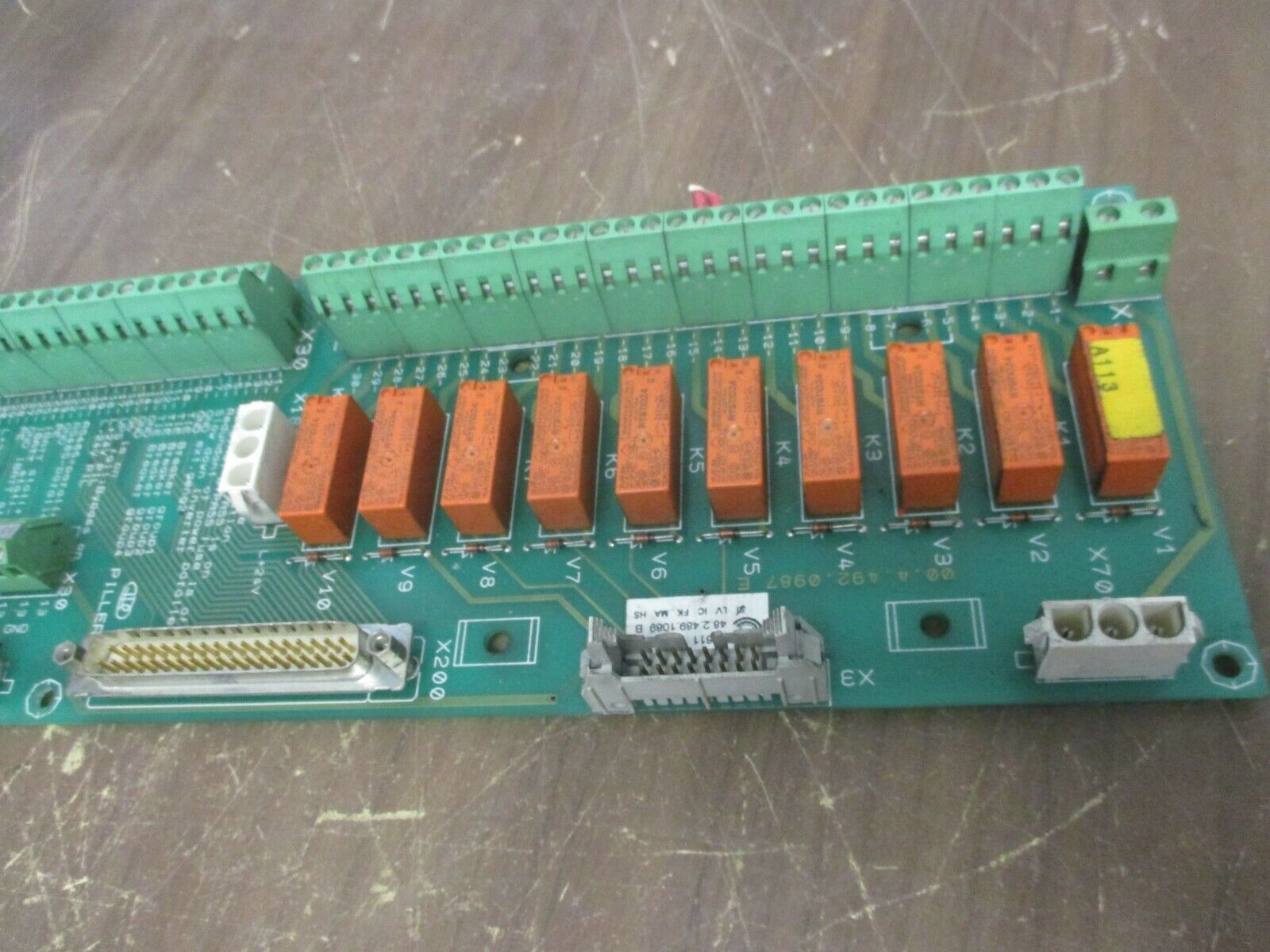Piller Control Board TE-C108-B001-*-01 Used