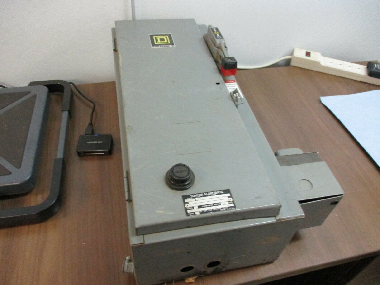 Square D Fusible Size 0 Combination 8538 SBG13 S 120V Coil 30A 600V Used