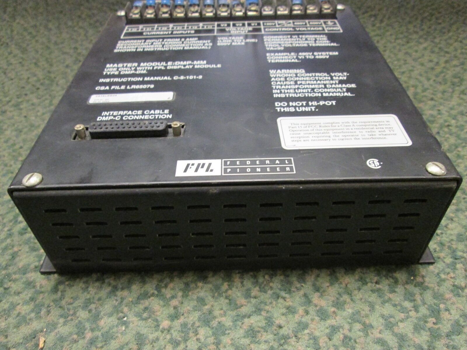 FPL Federal Pioneer Master Module DMP-MM Used
