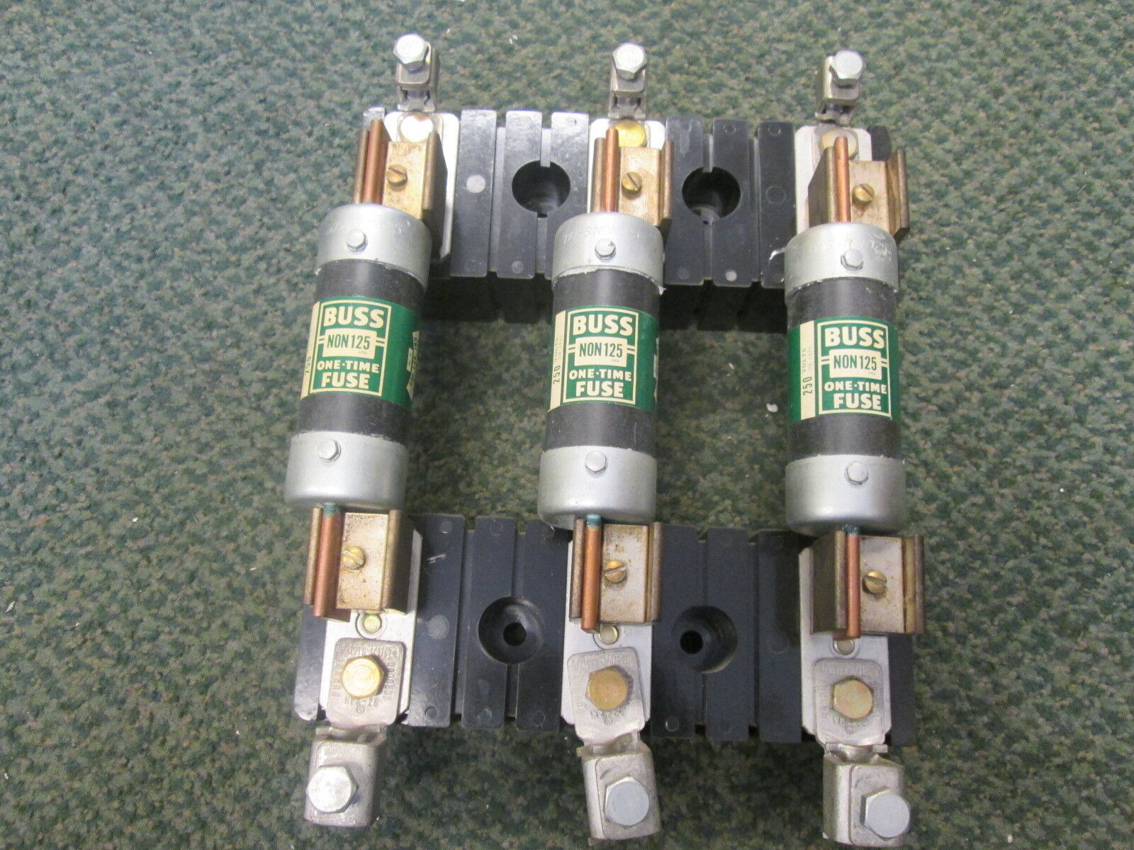 Allen-Bradley Fuse Holders X-402237/X-410743 3P 200A 600V Used