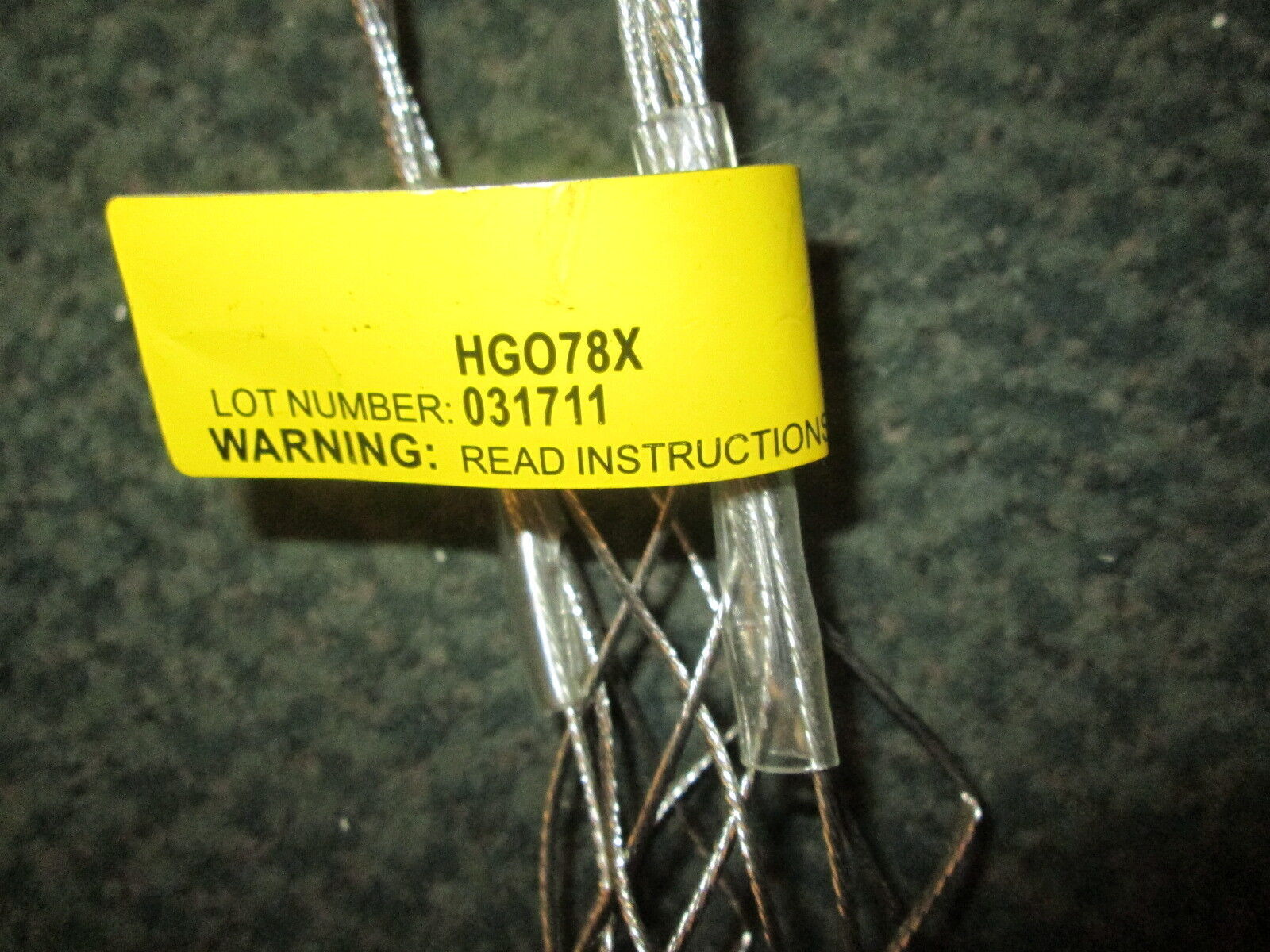 N/A Hoisting Grip HGO78X Open Weave "No Box" New Surplus