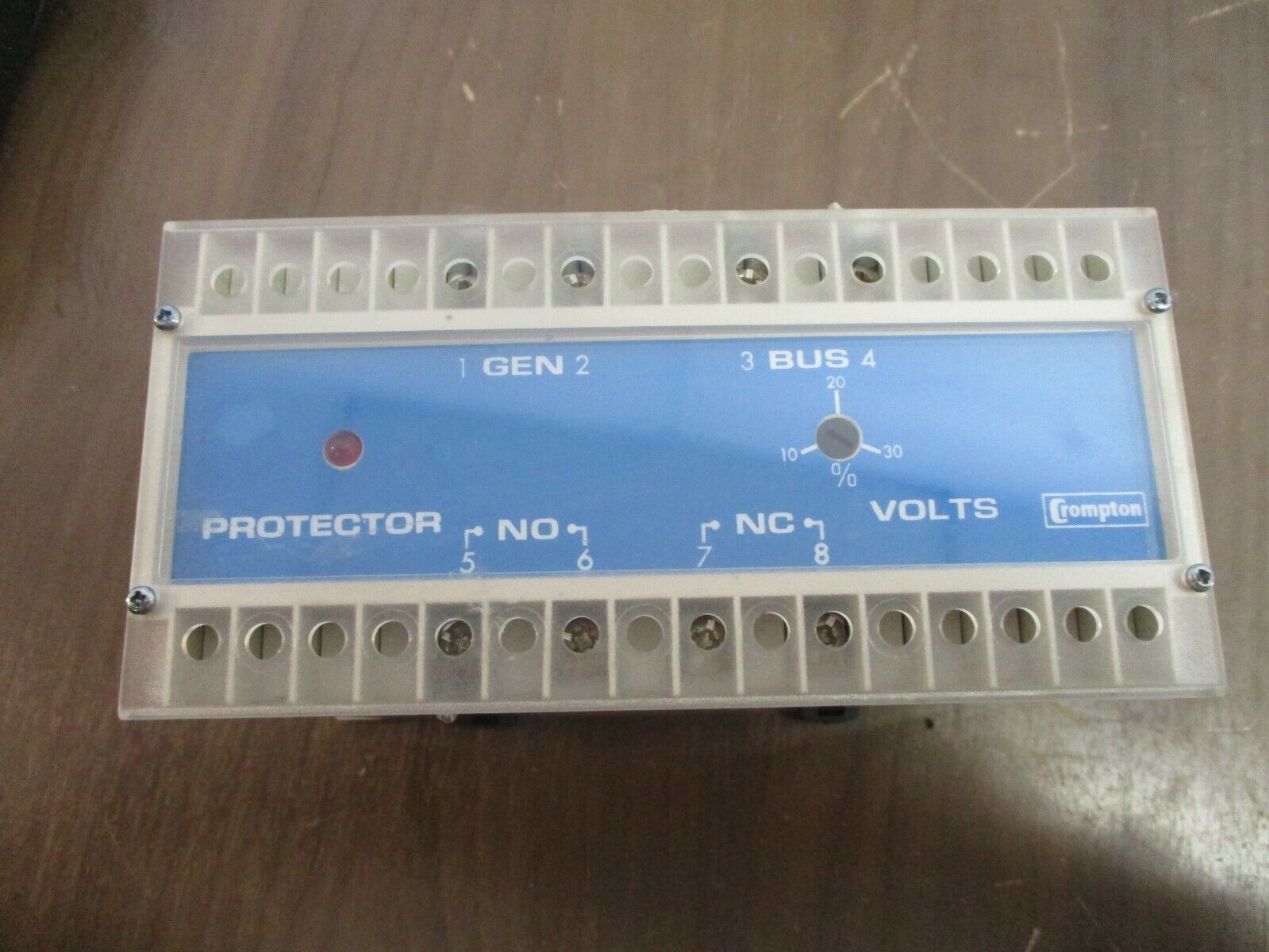 Crompton Protector Relay 256-PLDU-PQBX-C6 120V 60Hz Energize on Sync Dead Bus