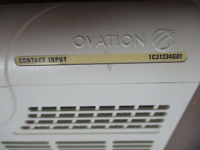 Emerson Ovation Contact Input Module 1C31234G01 Used
