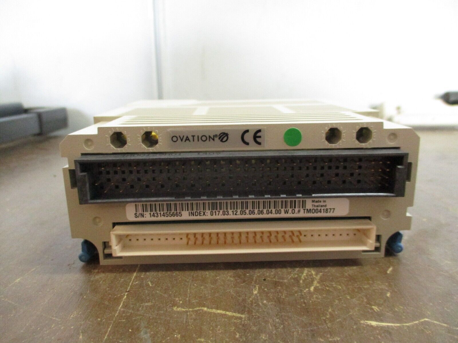 Emerson Ovation Digital Input Module 1C31232G03 125VAC/VDC Diff Used