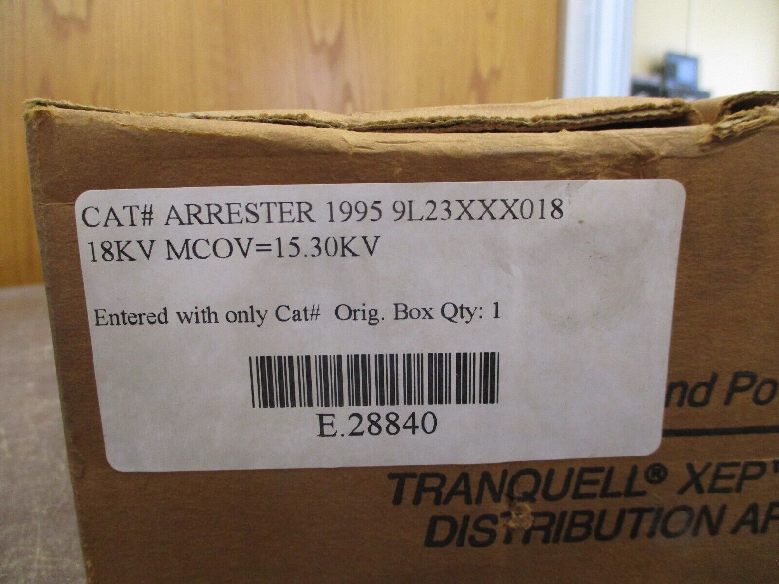 GE Tranquell XEP Polymer Distribution Arrester 9L23XXX018 18kV New Surplus