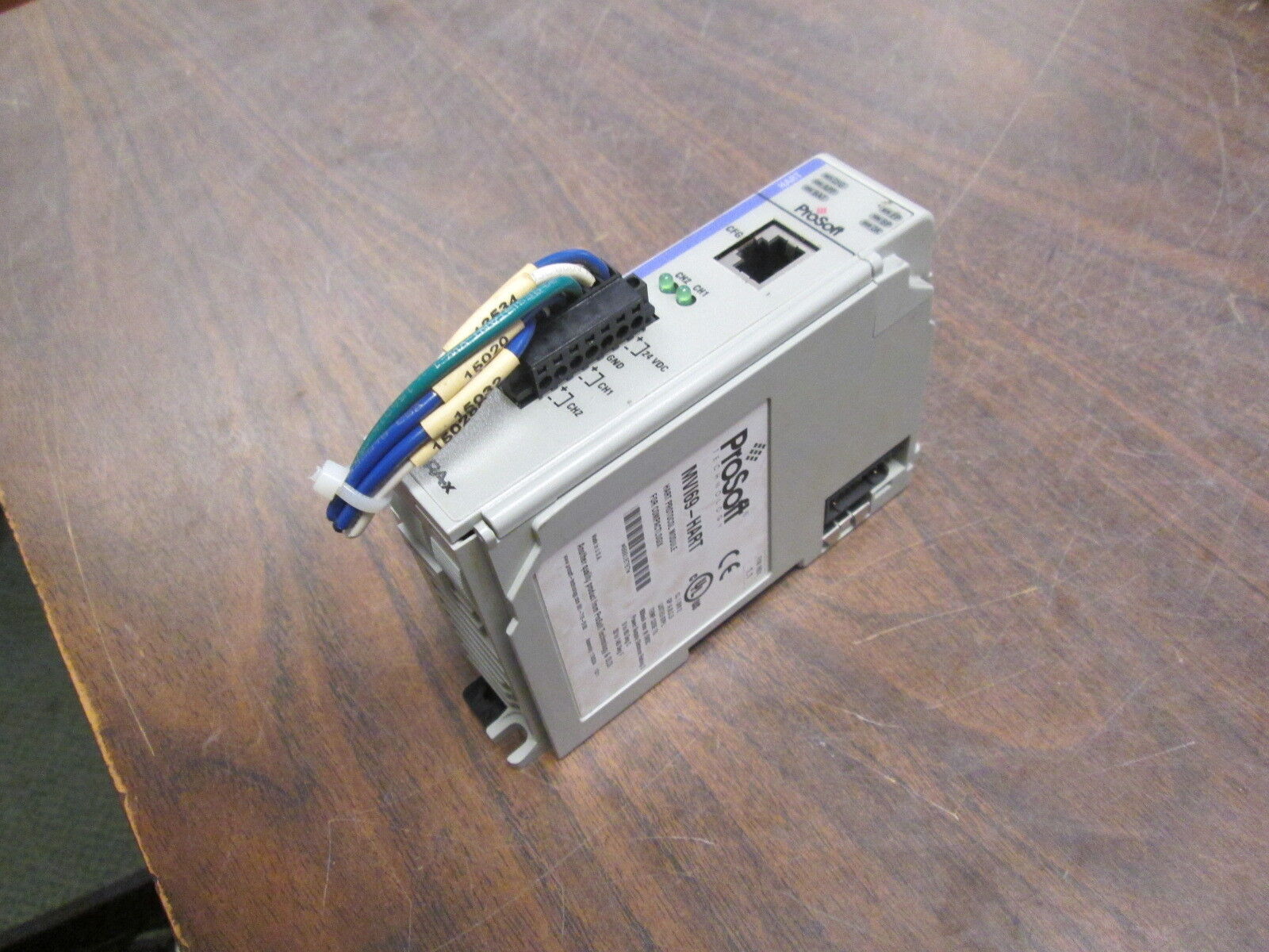 ProSoft CompactLogix Hart Protocol Module MVI69-HART F/W Rev 1.1 800mA@5VDC Used
