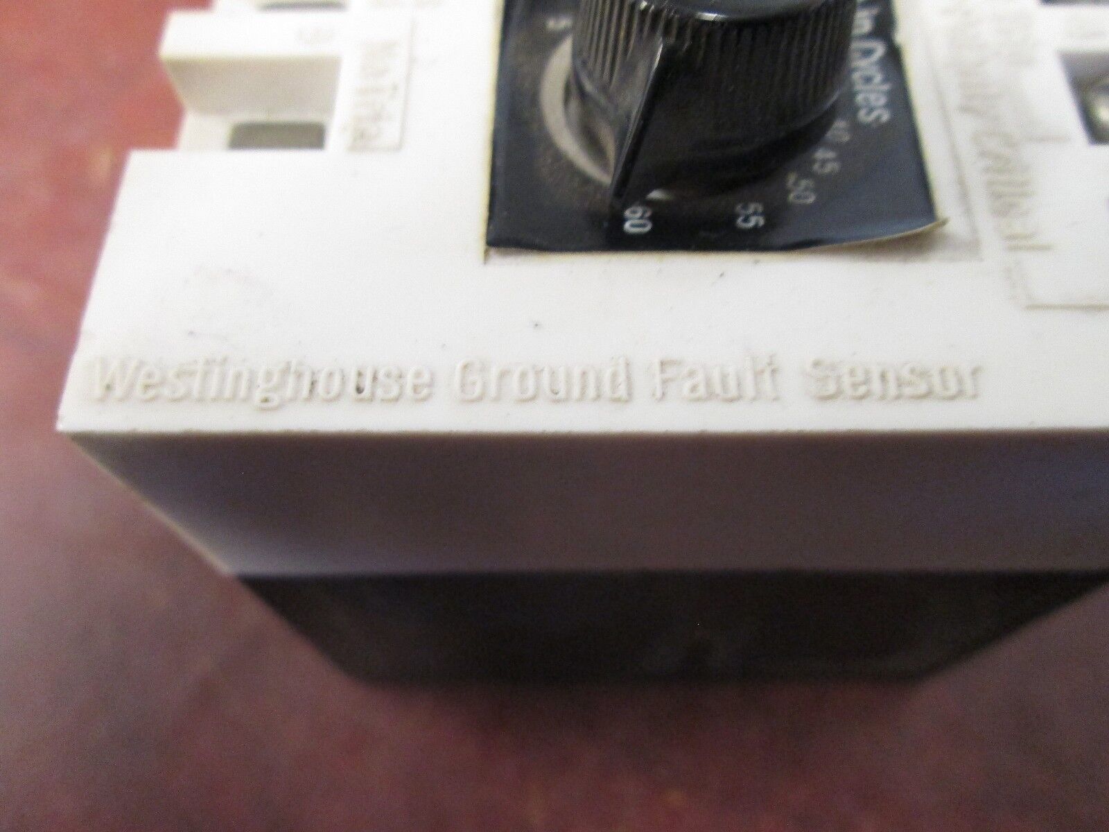 Westinghouse Ground Fault Sensor Controller 5 - 60Hz 5 - 60A Used