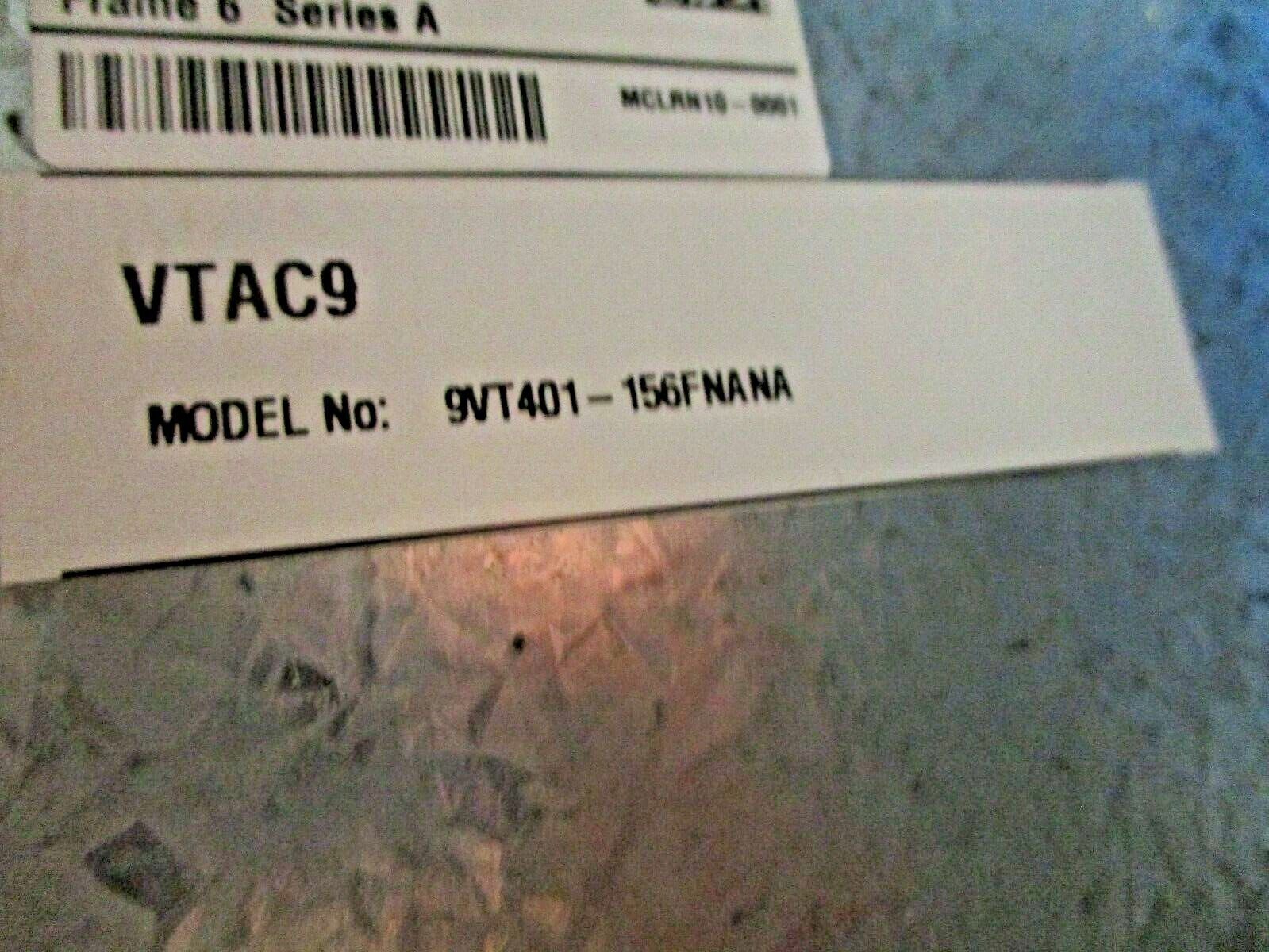 Allen-Bradley VTAC 9 / PowerFlex 700 AC Drive 20BD156A0ANNANA0 125HP 3Ph Used