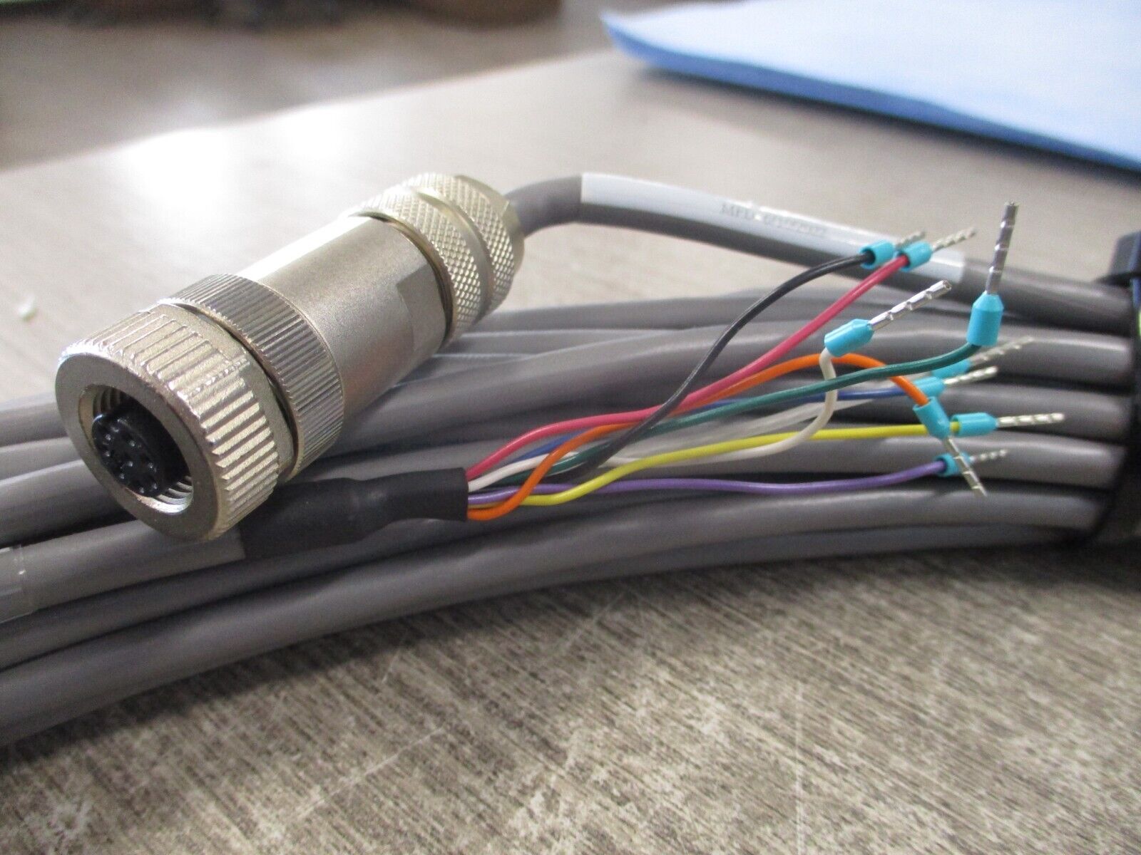 Motor System Inc. Servo Cable Assembly OK-R4215 Rev. A *No Box* New Surplus