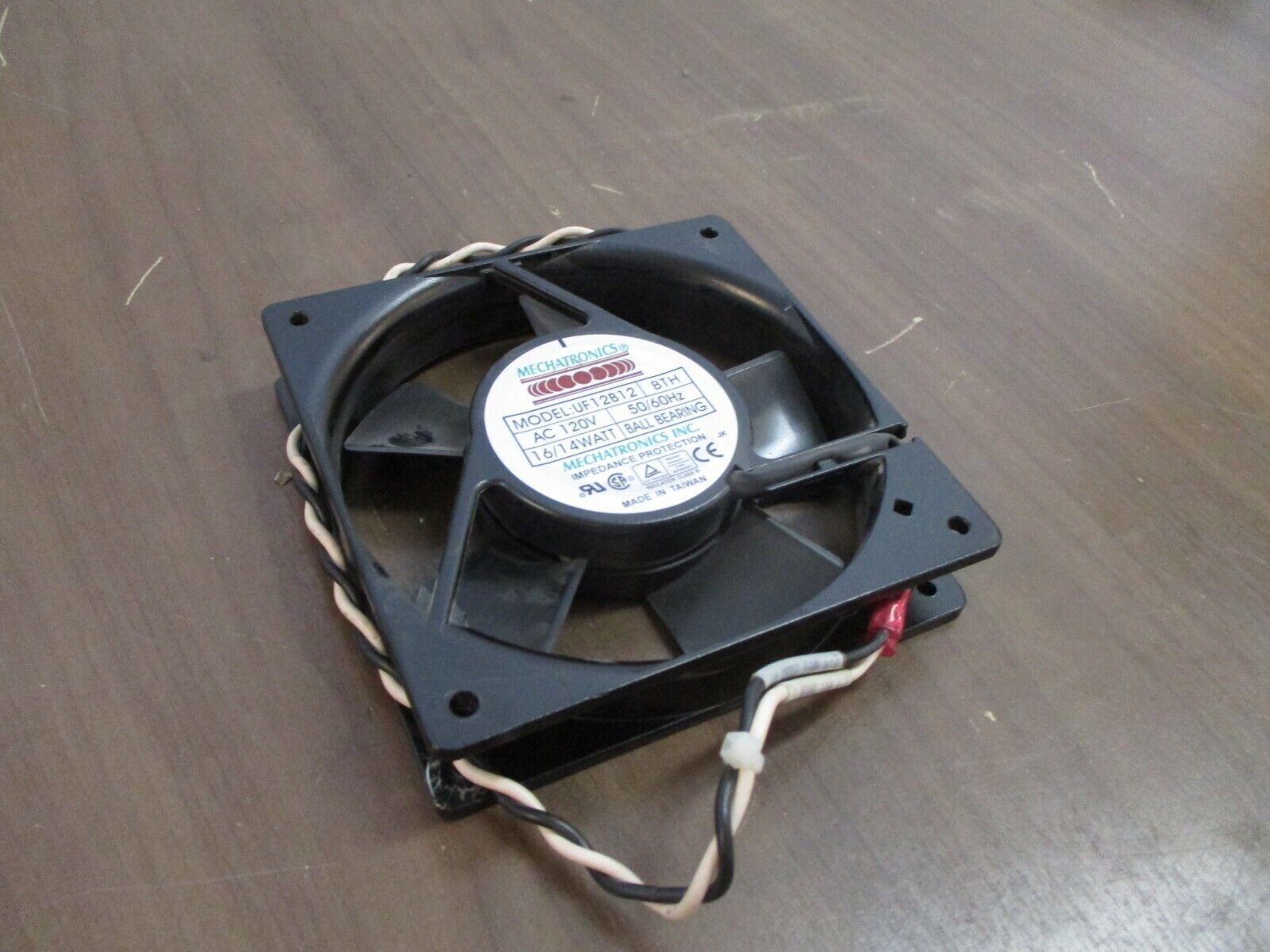Mechatronics Axial Fan UF12B12 120V 50/60Hz 16/14W Used