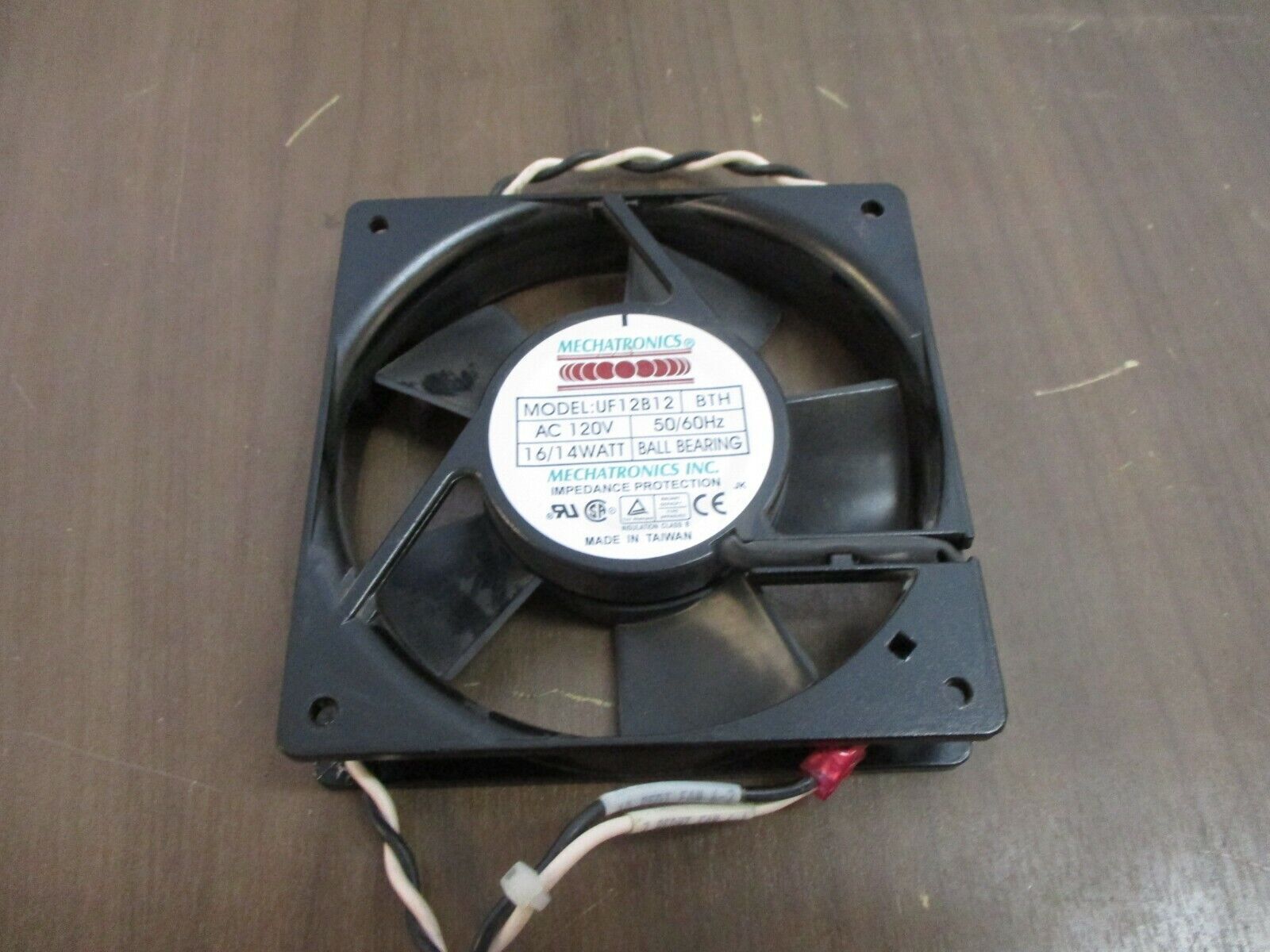 Mechatronics Axial Fan UF12B12 120V 50/60Hz 16/14W Used