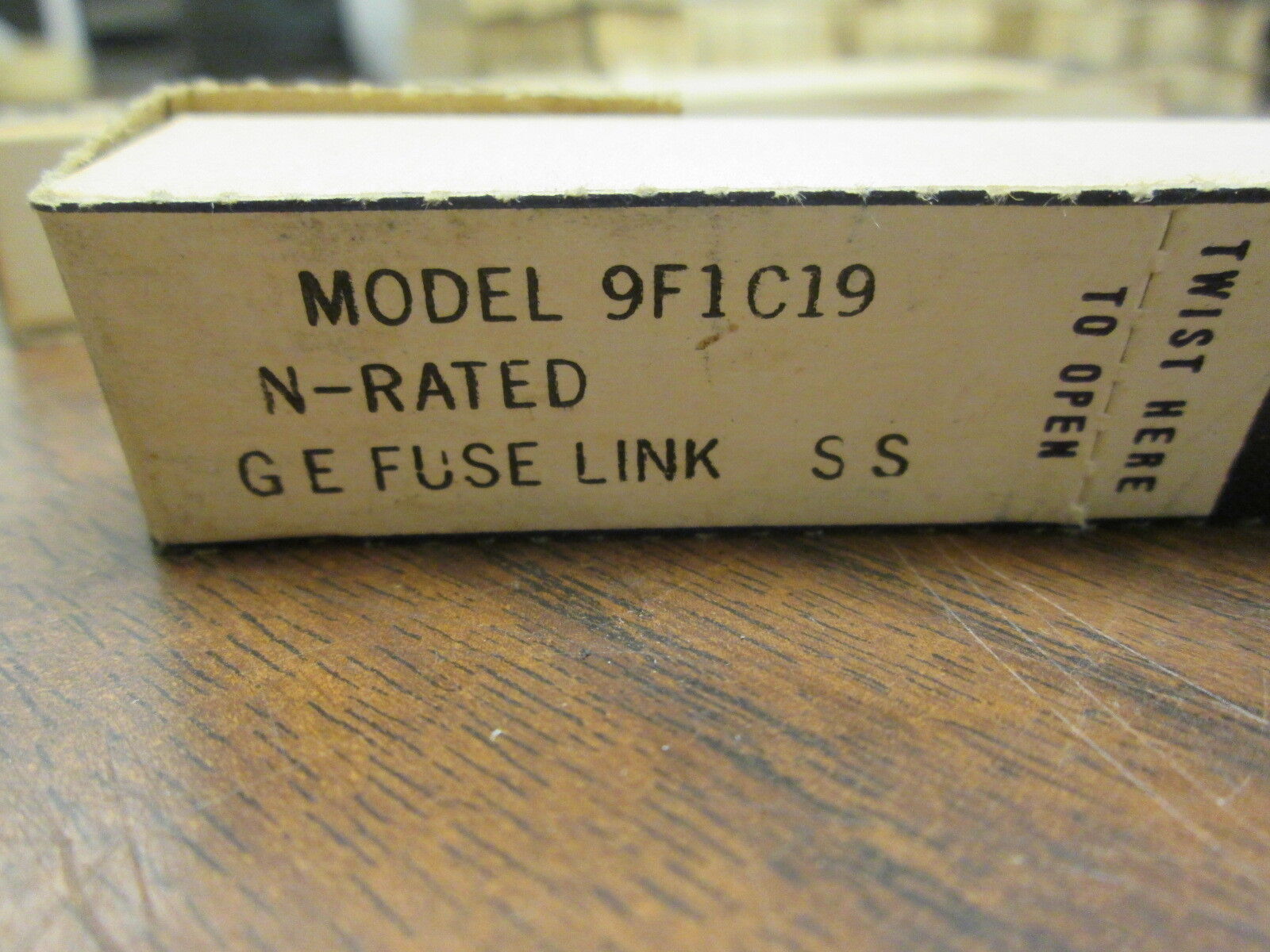 GE Fuse Link 9F1C19 5N *Lot of 2* New Surplus