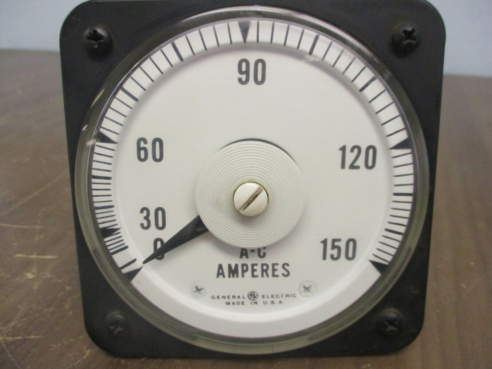 GE Type AB-40 AC Ammeter 50-10313-LSPZ2 Range: 0-150A Used