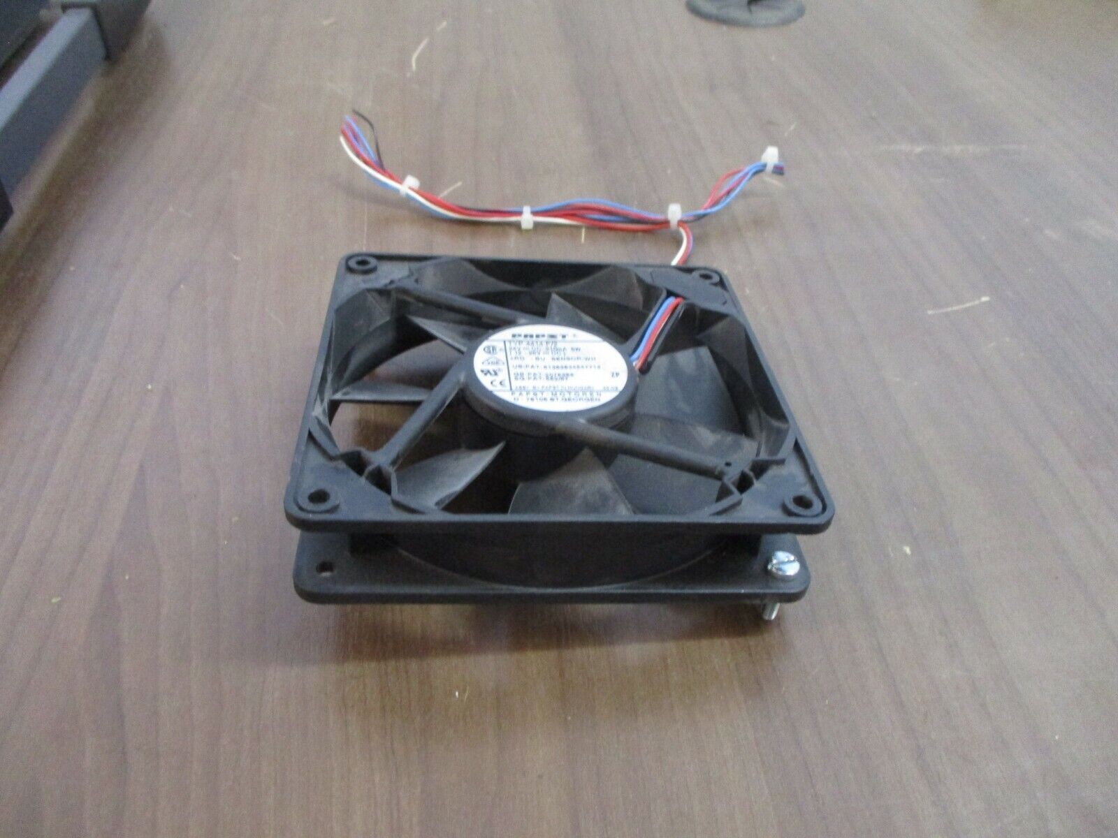 Papst Axial Fan 4414 F/2 24VDC 210mA 5W *Missing Two Screws* Used
